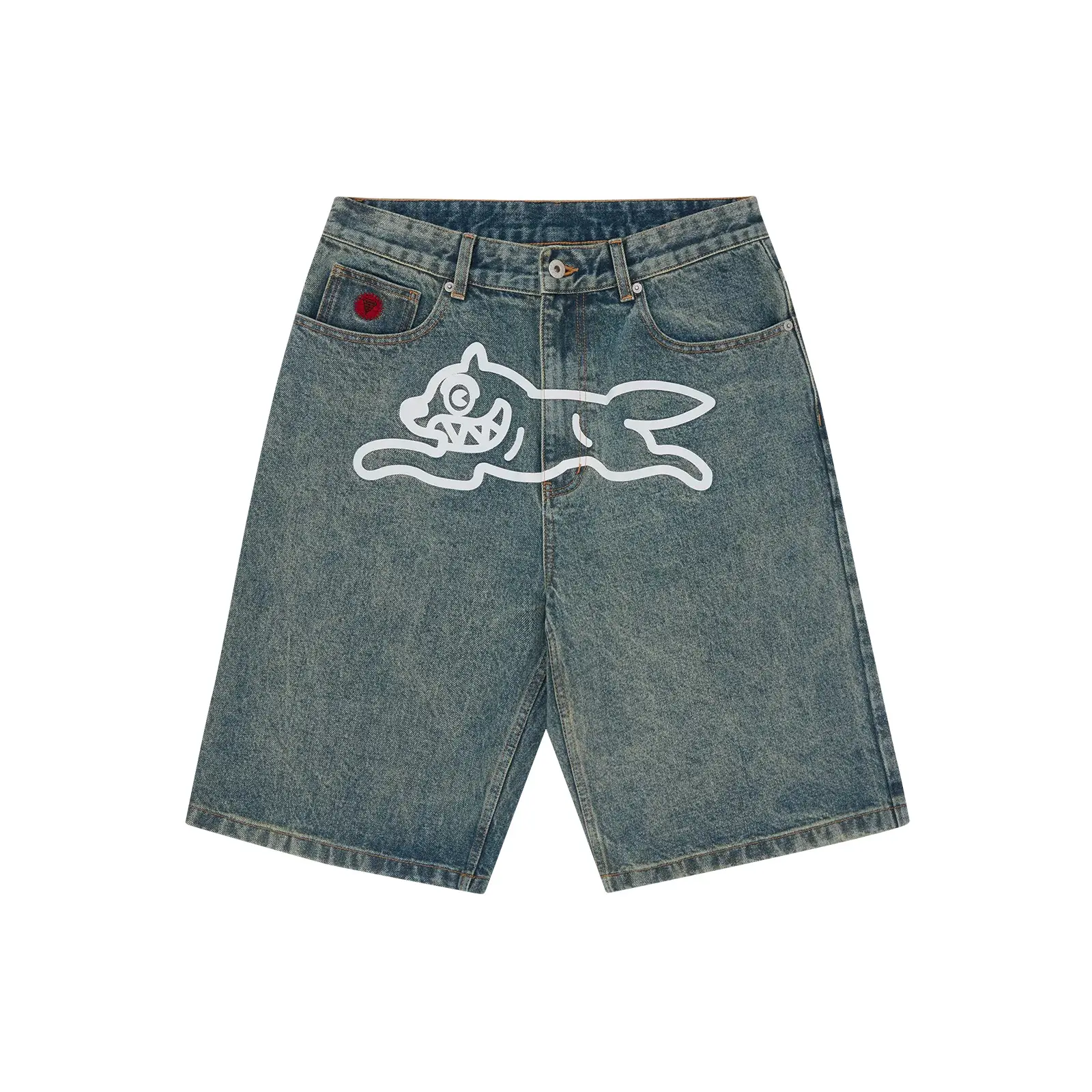 Shorts di jeans Icecream Running Dog