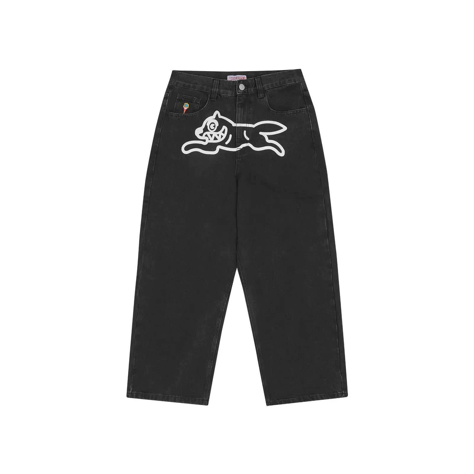 Jeans Icecream Running Dog Triple Scoop
