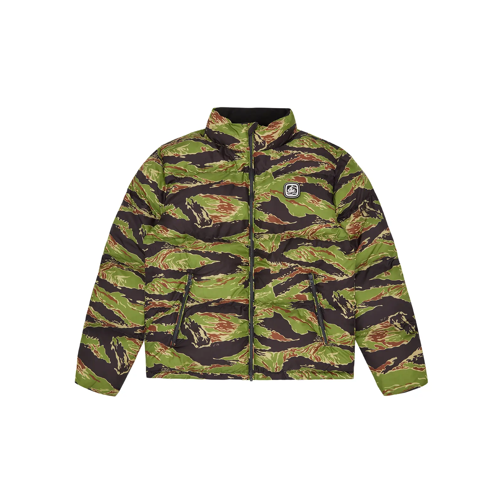 Jas Icecream Tiger Stripe Puffer