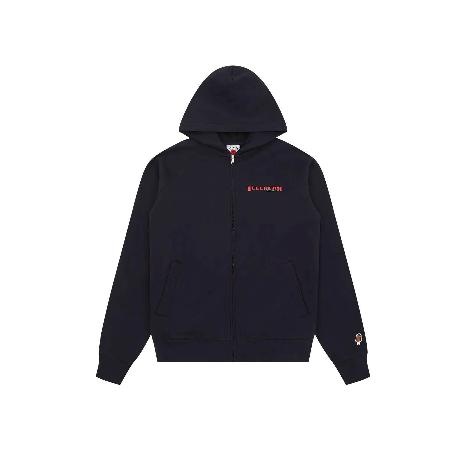 Hoodie Icecream Waitress Zip Through