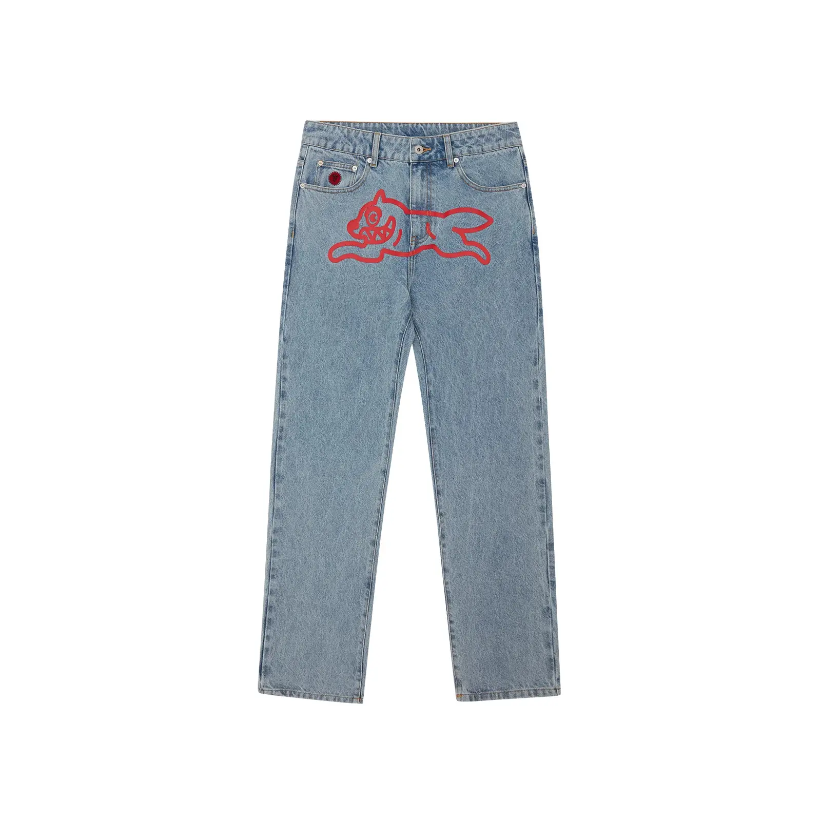 Jeans Icecream Running Dog