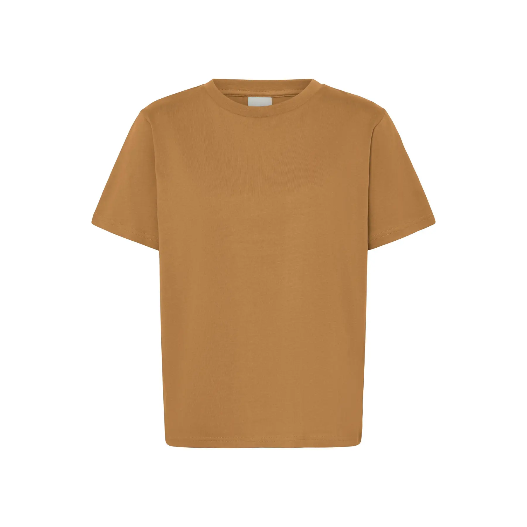 Ichi Women's Beige T-Shirt Ihpalmer