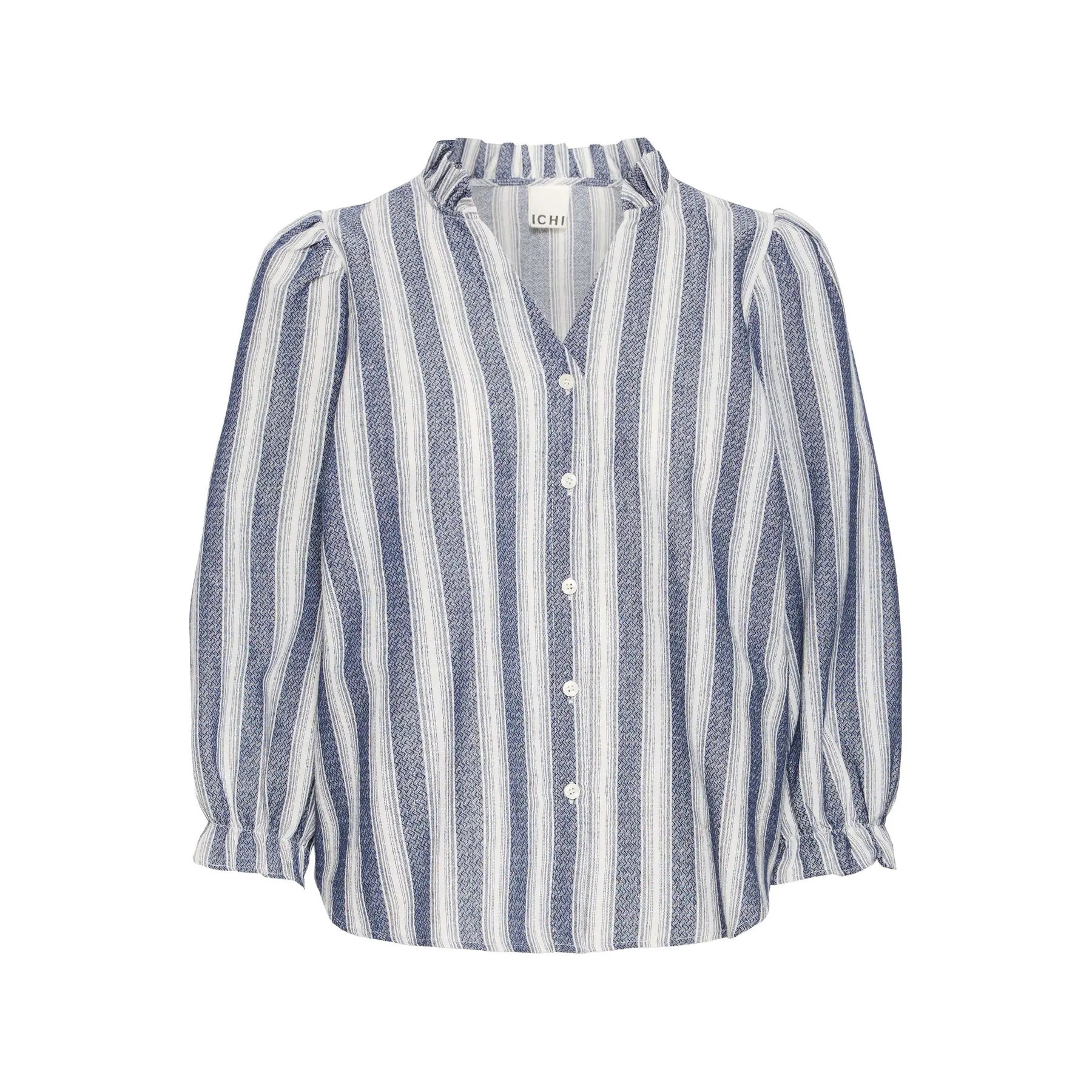 Langärmelige Bluse, Damen Ichi Isla