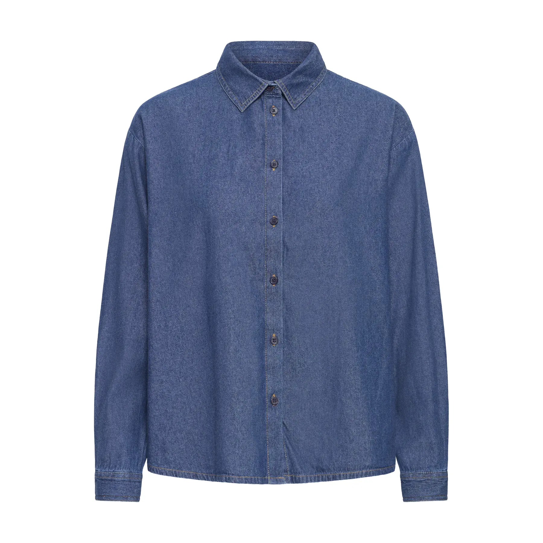 Ichi Women's Bleu Woman's Shirt Archer