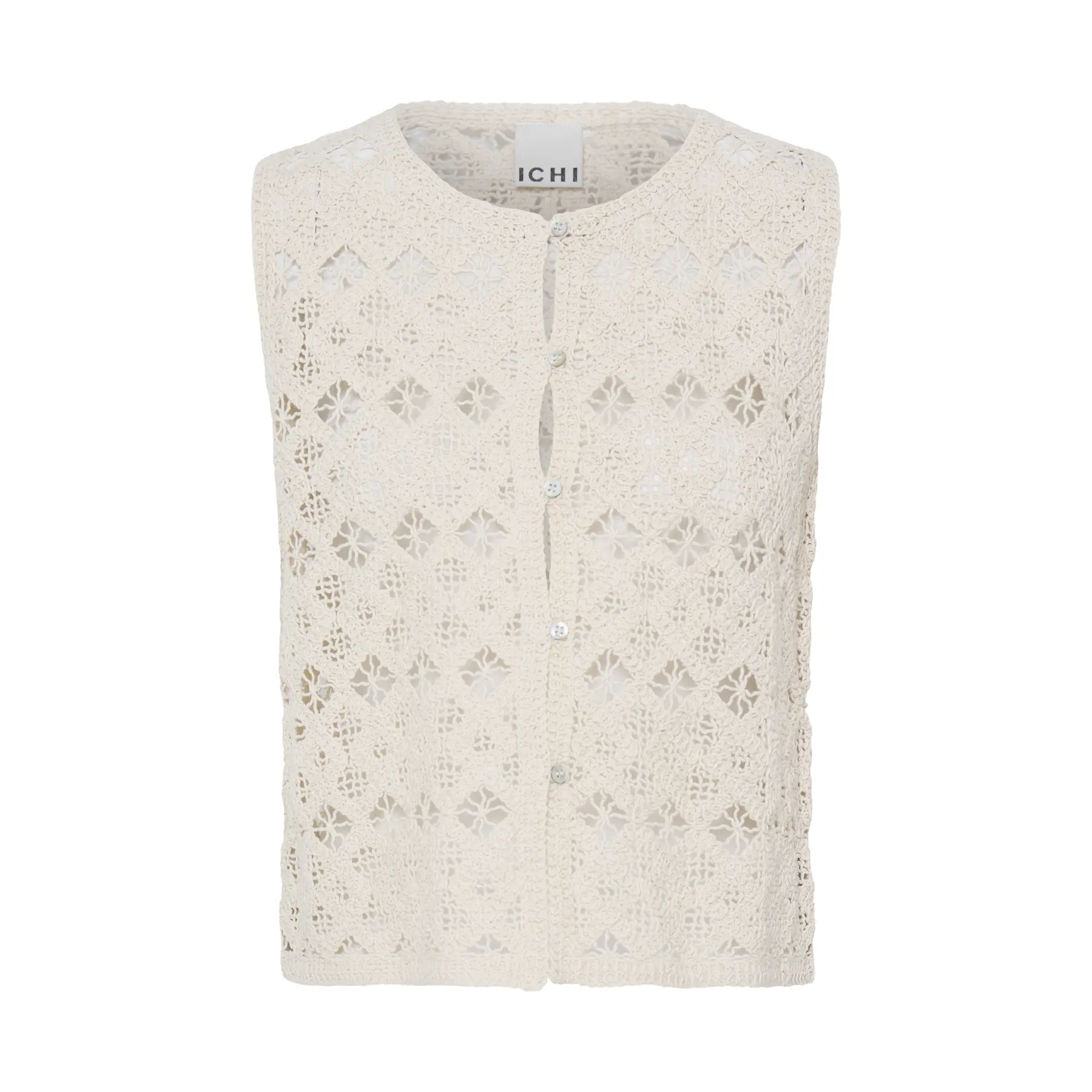 Ichi Donna Blanc T-Shirt Da Ihnekla