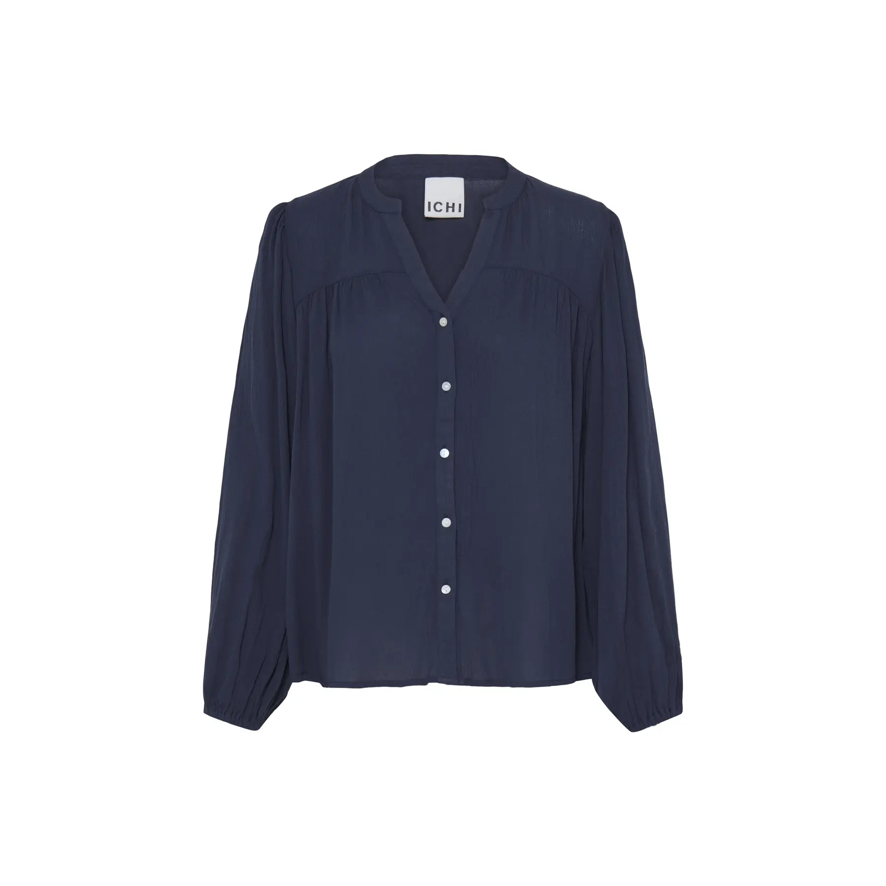 Ichi Women's Bleu Woman's Shirt Marrakech So 5