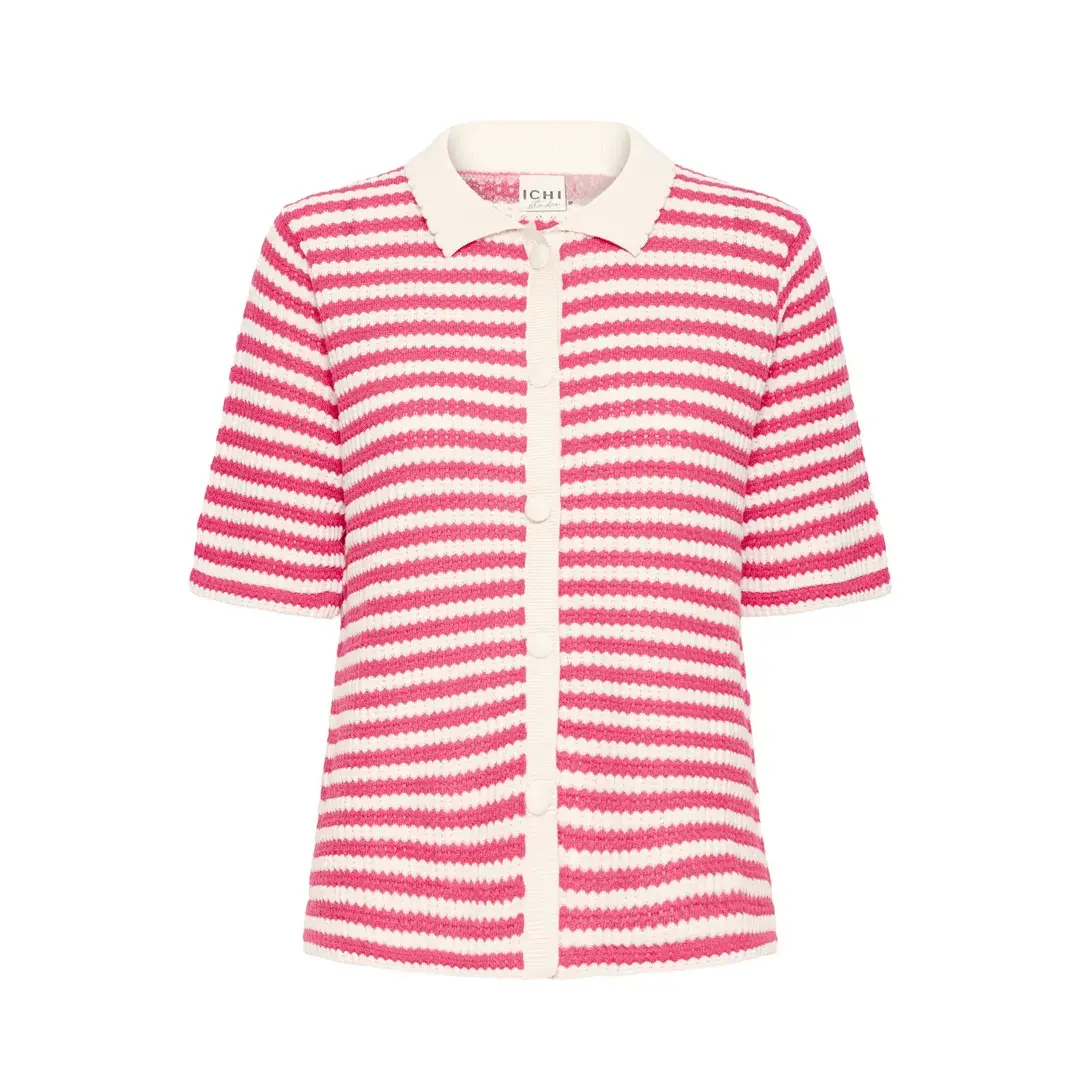 Cardigan a maniche corte donna Ichi Lorianna