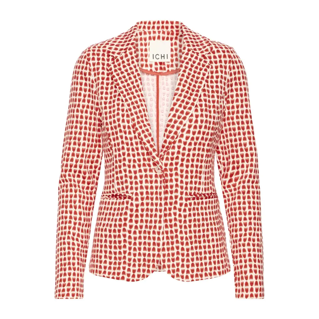 Blazer da donna Ichi Kate Print