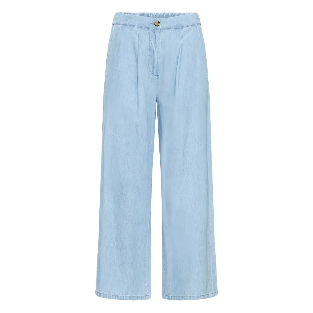 Pantaloni da donna in lino Ichi Barcy