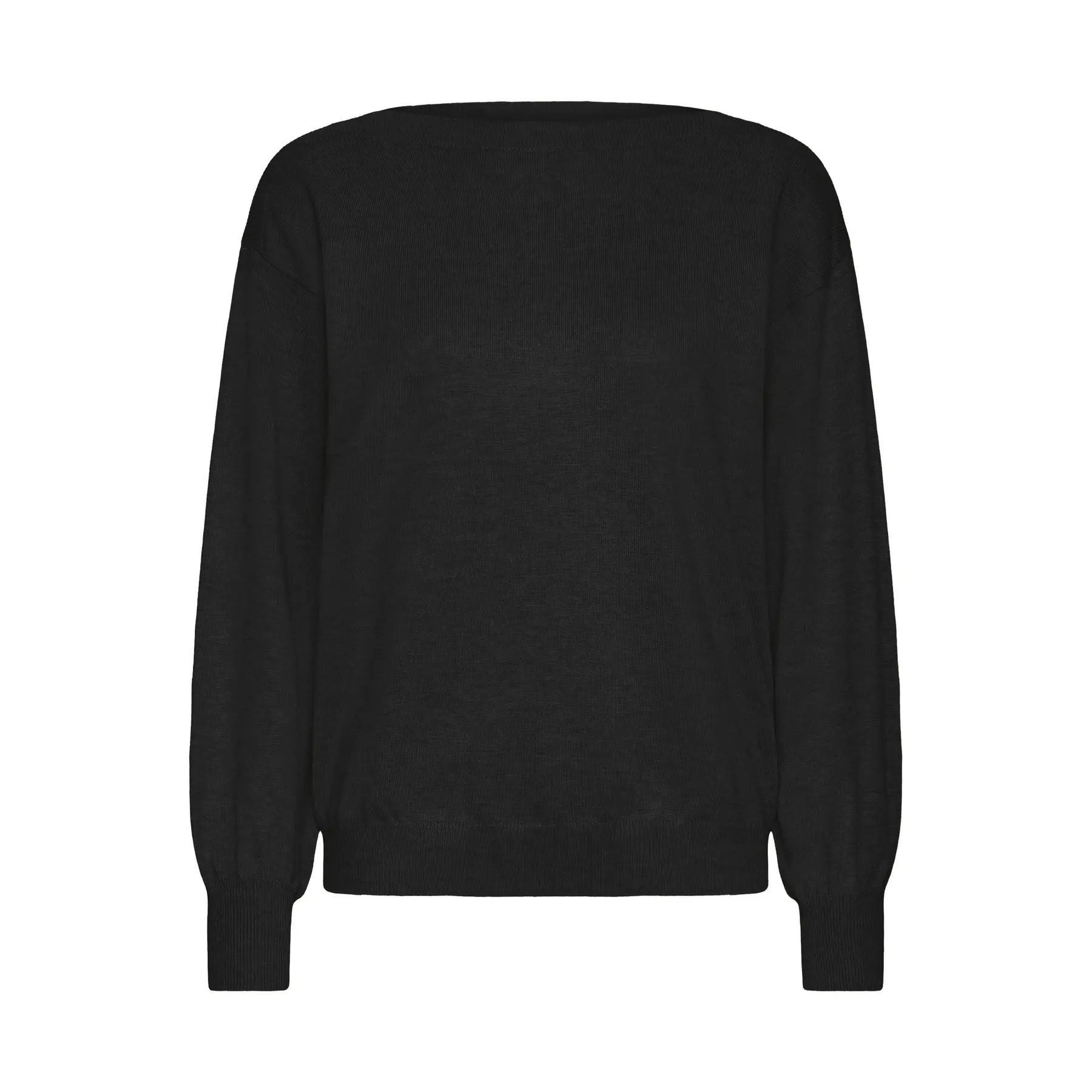 Pullover mit U-Boot-Kragen Damen Ichi Luls