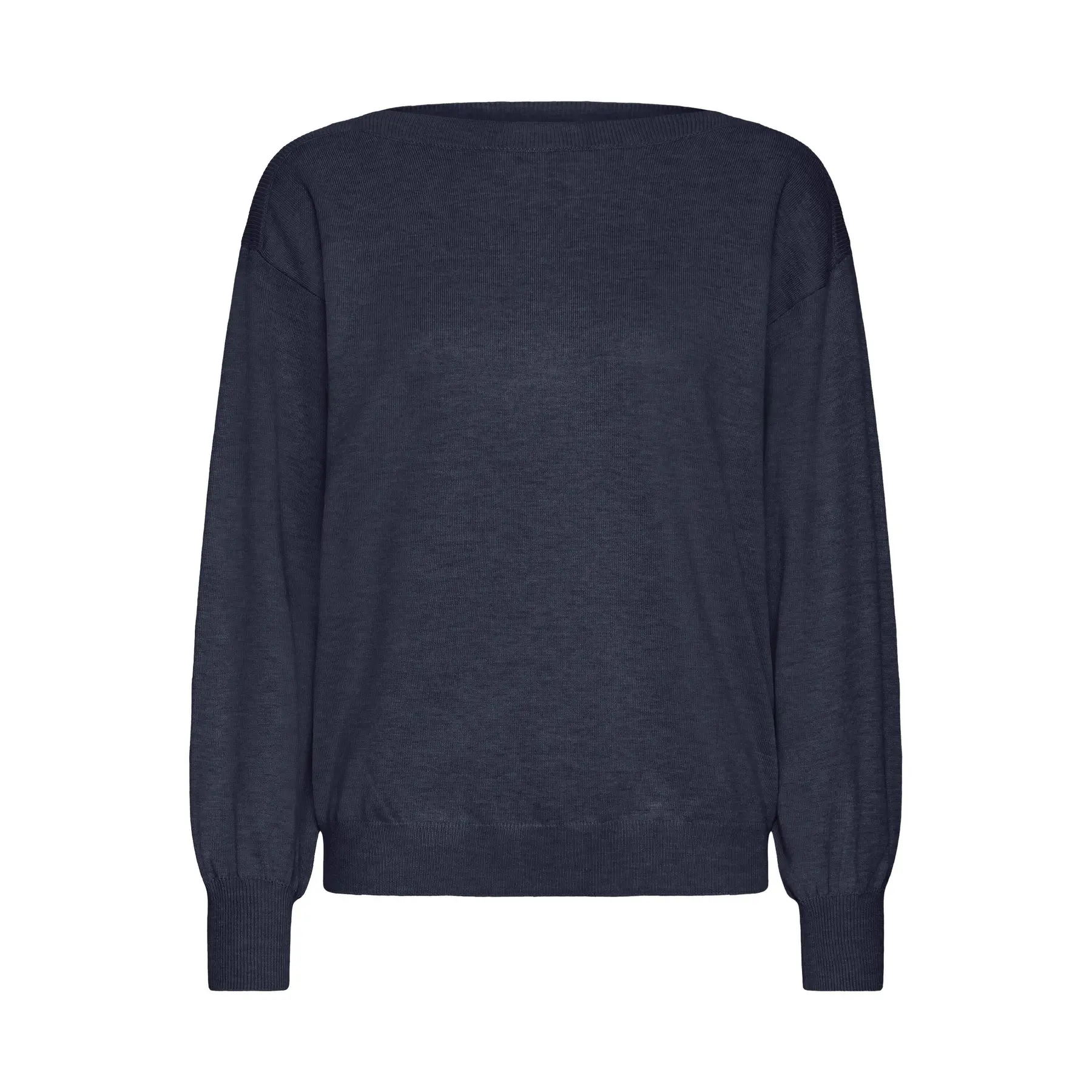 Pullover mit U-Boot-Kragen Damen Ichi Luls