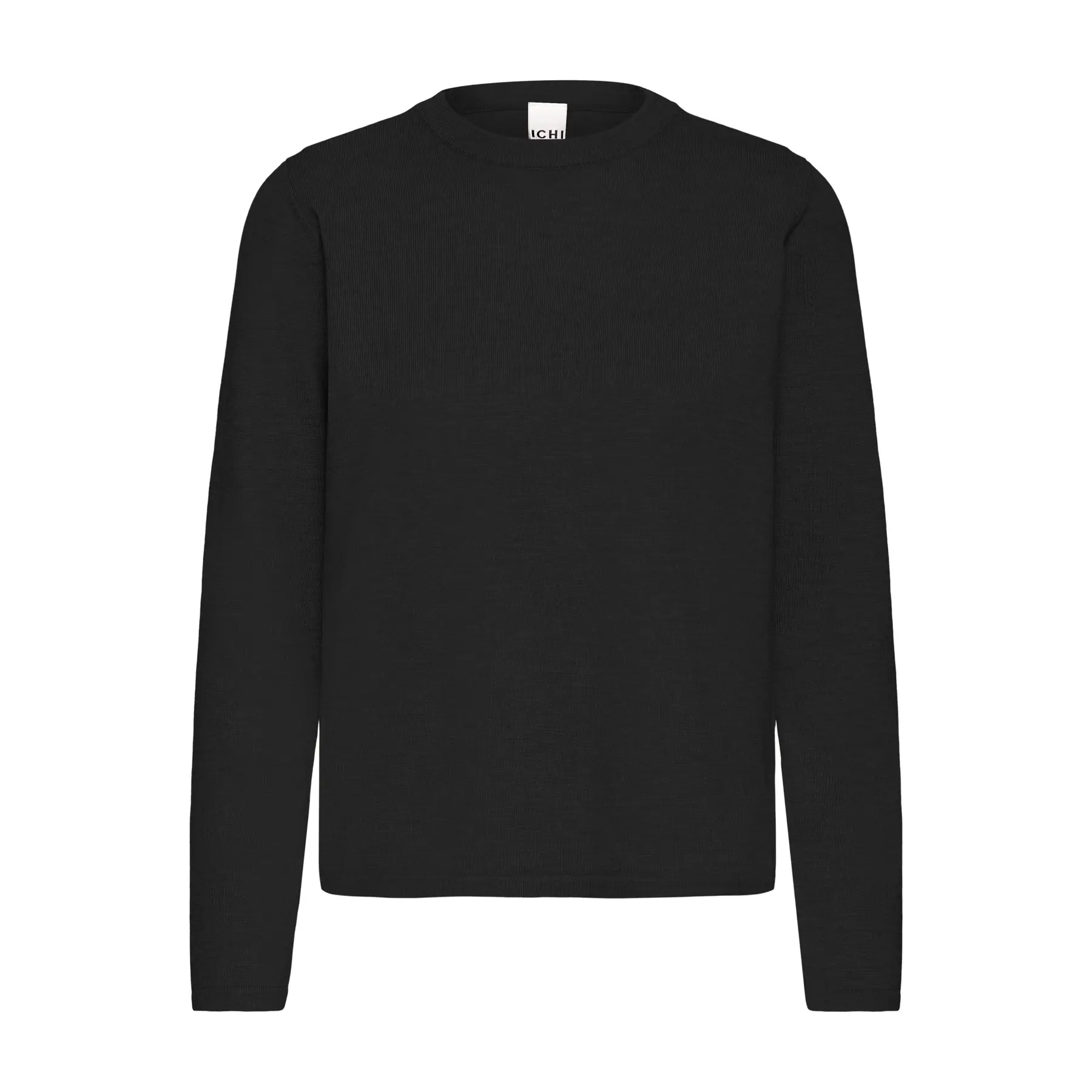 Rundhals-Pullover mit langen Ärmeln für Damen Ichi Luls