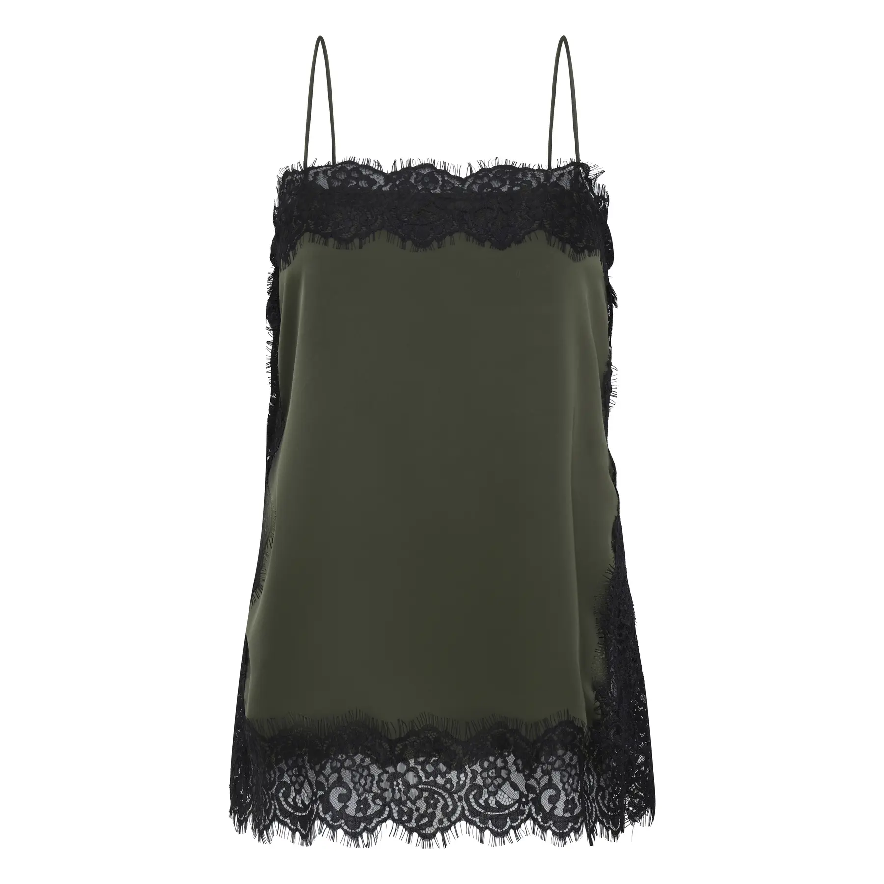 Blouse à fine bretelles femme Ichi Laccie To