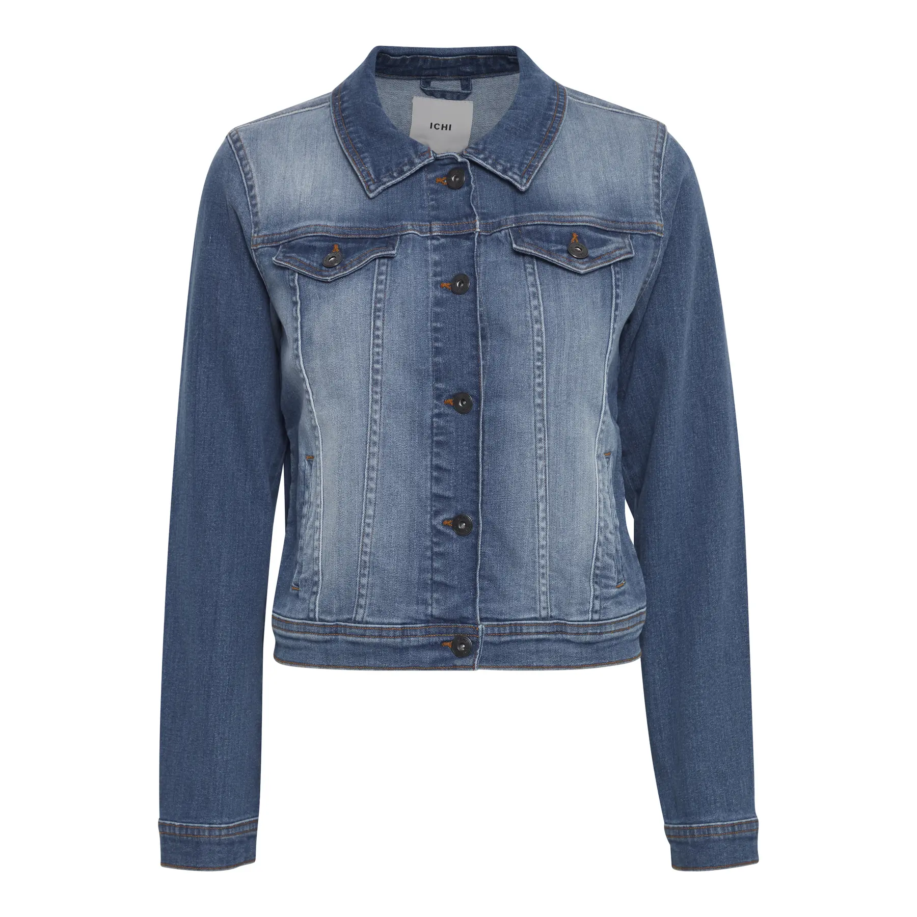 Giacca di jeans da donna Ichi Stampe