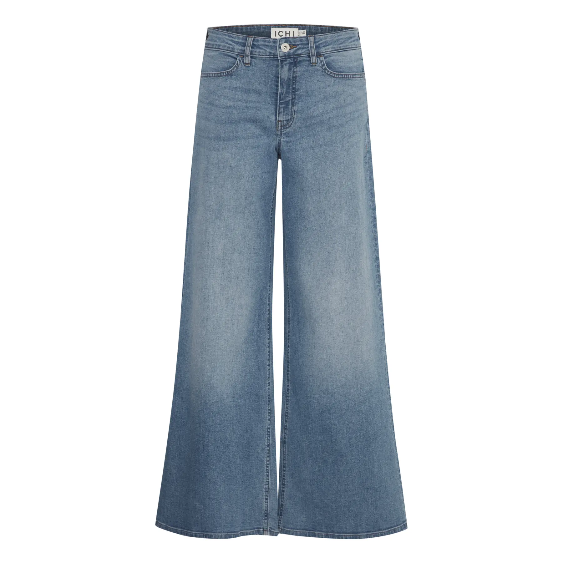 Jeans donna a gamba larga Ichi Twiggy