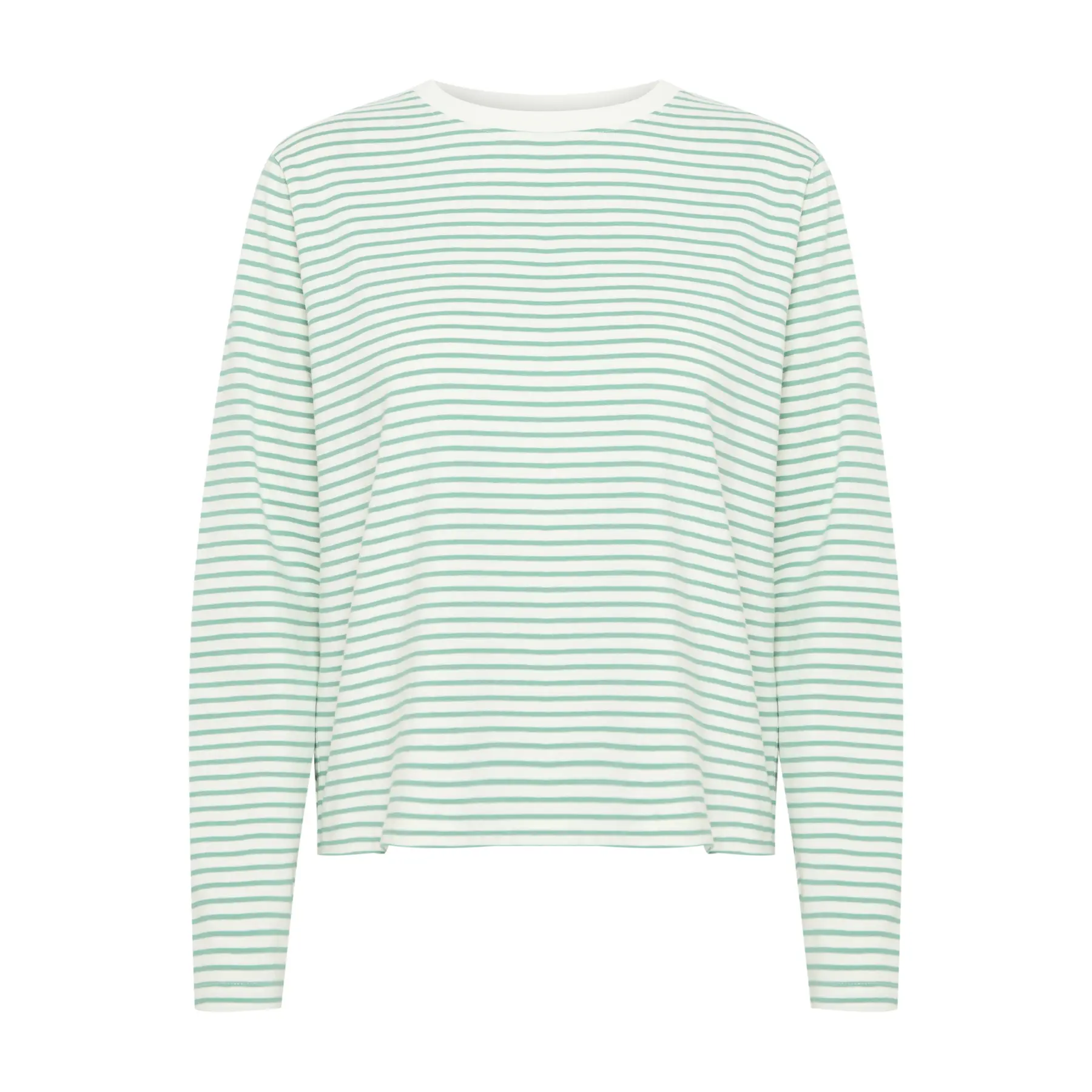 T-shirt largo a maniche lunghe donna Ichi Mira LS3