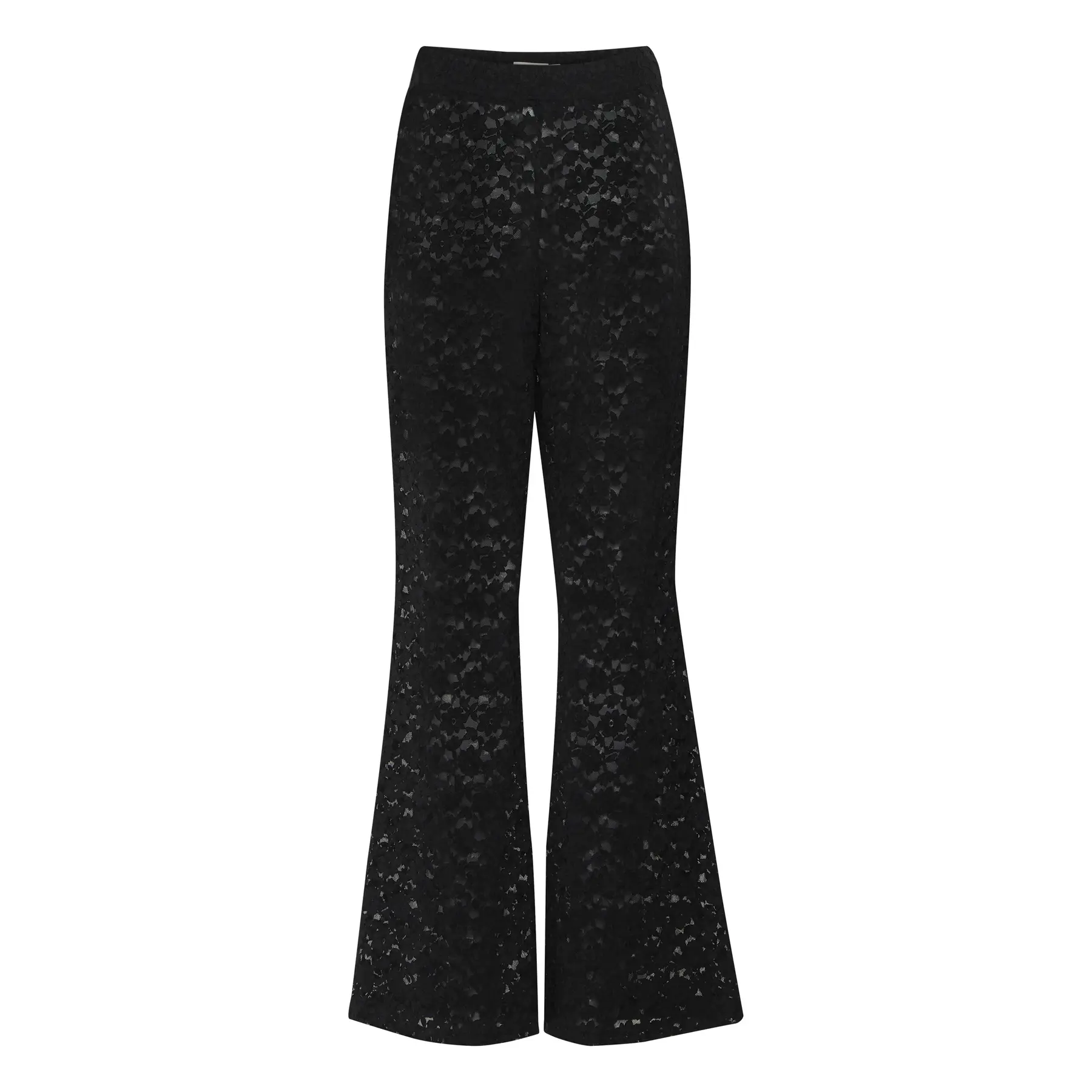 Weit ausgestellte Damen-Hose aus Spitze Ichi Palolla