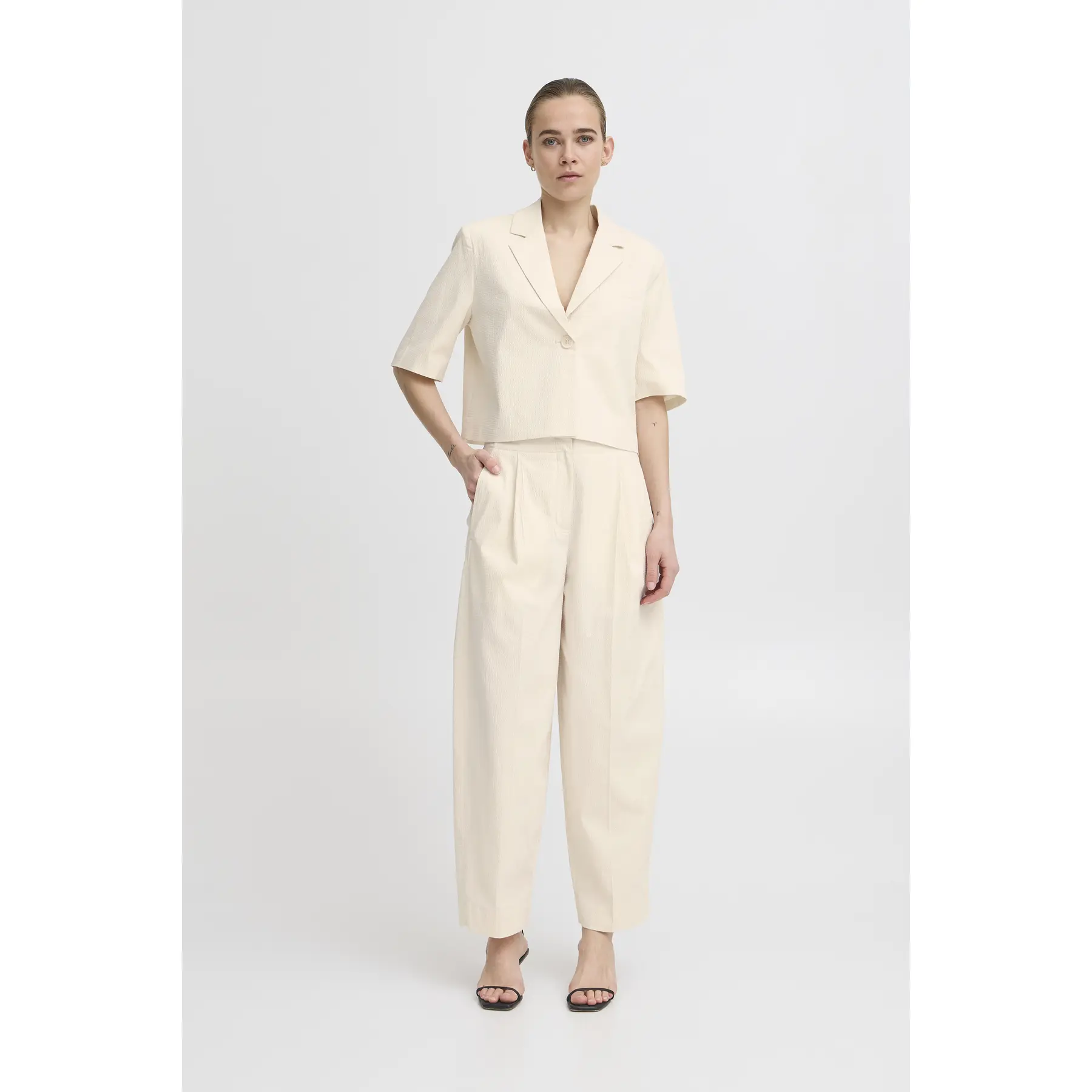 Klassische Damenhose Ichi Wallis