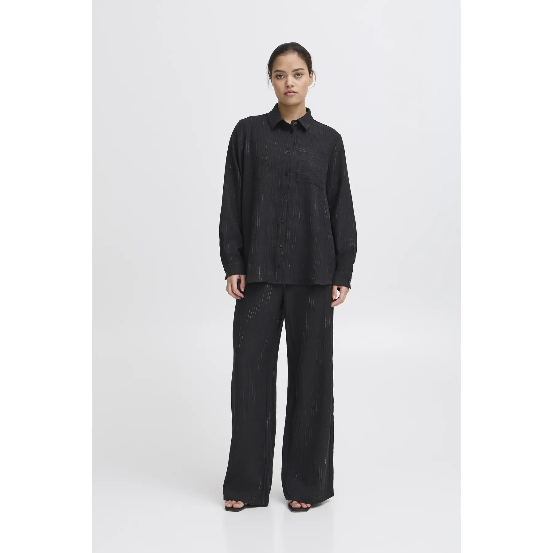Camicia da donna a maniche lunghe Ichi Remi