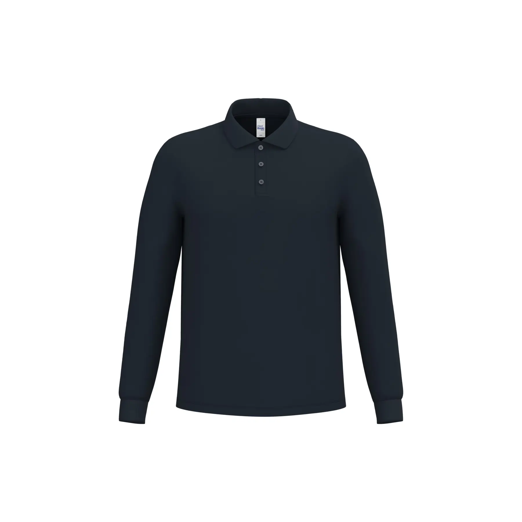 Langärmeliges Polo-Shirt iDeal Basic Brand