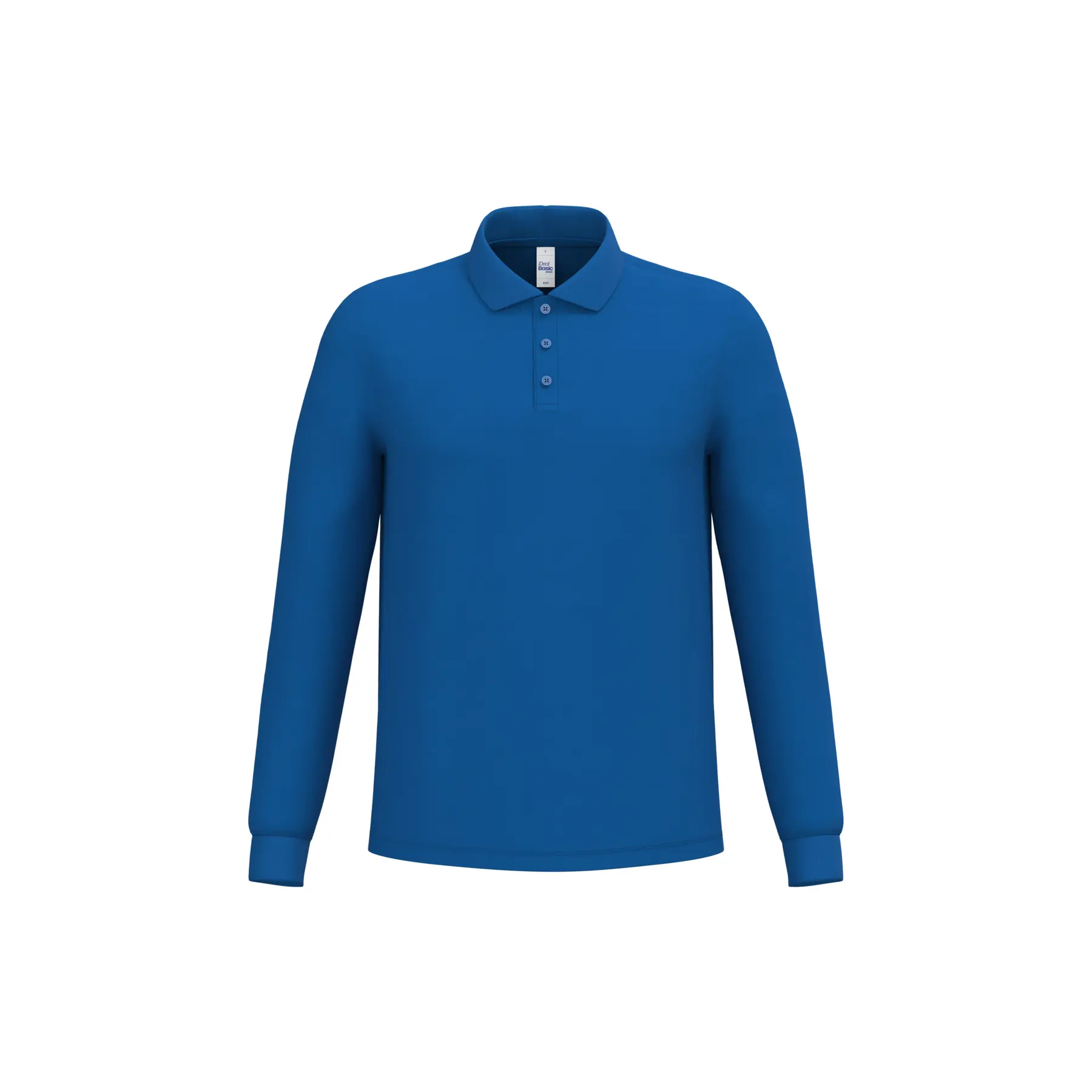 Polo met lange mouwen iDeal Basic Brand