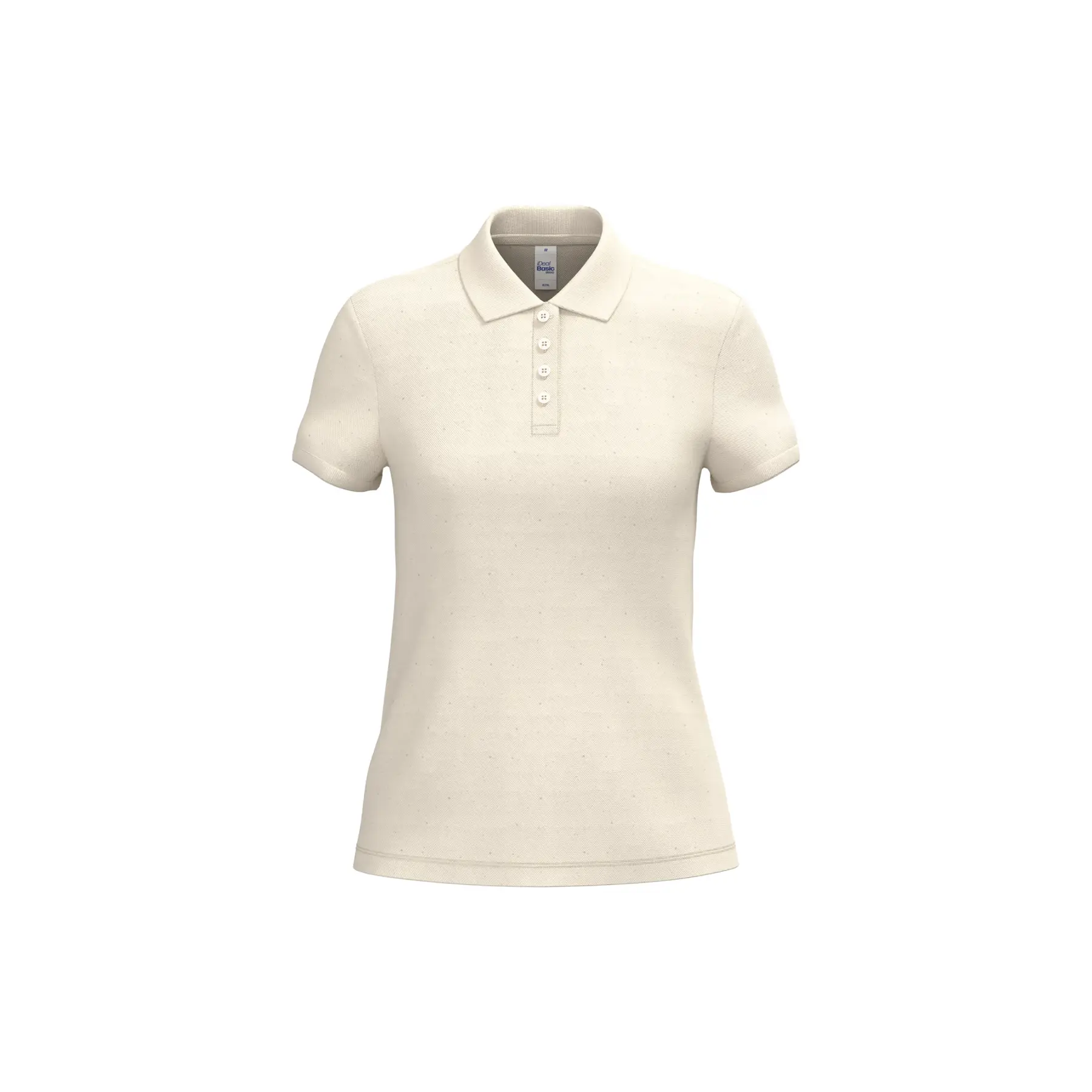 Biologisch pique polo voor dames iDeal Basic Brand