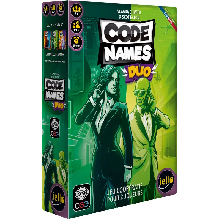 Gesellschaftsspiele IELLO Codenames Duo