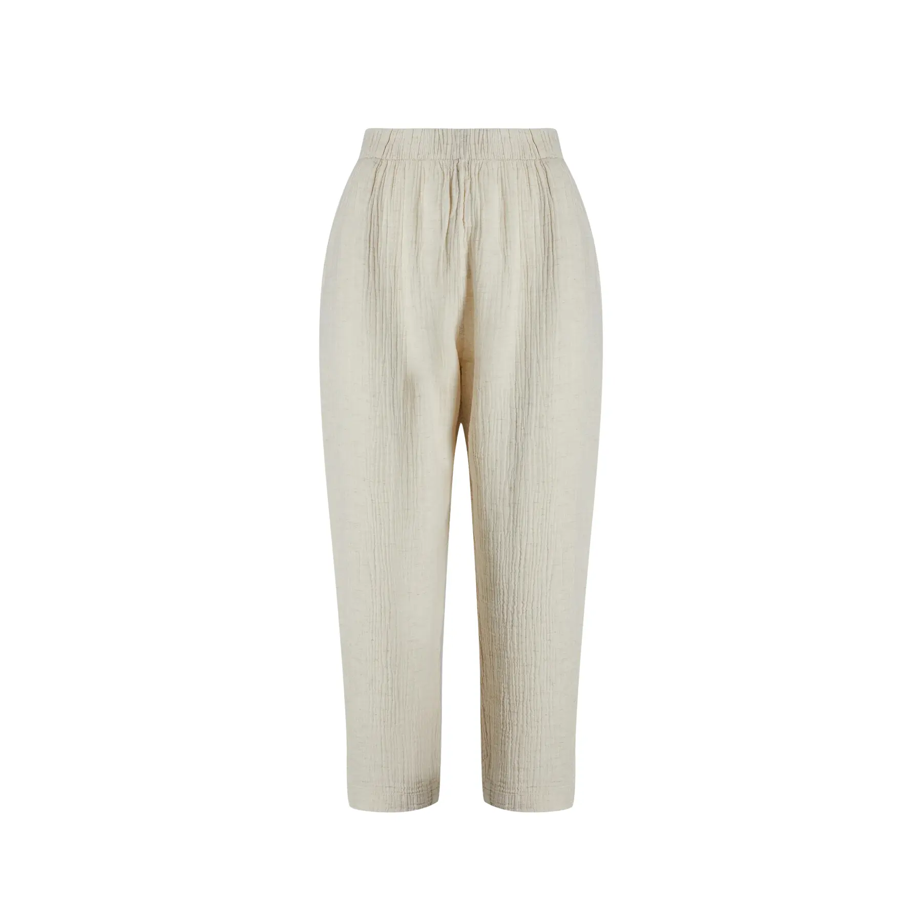 Pantaloni larghi stropicciati da donna Ikikiz