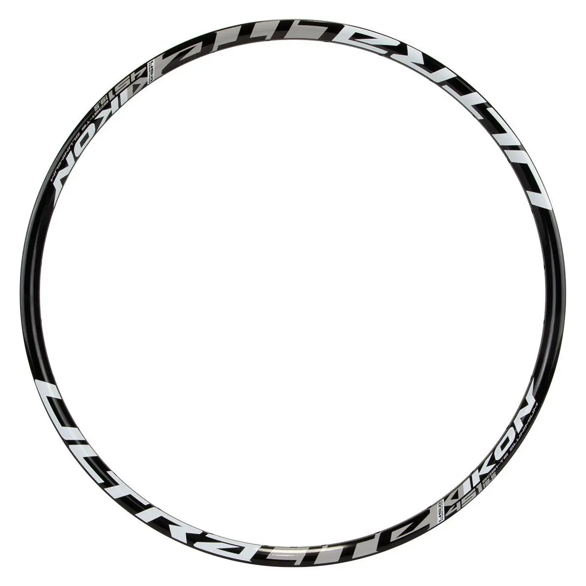 Ultralite I 406x28mm I 36 Loch Bmx Vorderradfelge Schwarz Weis