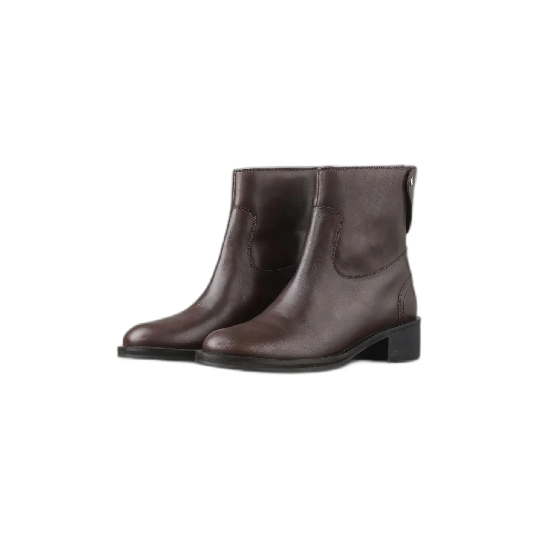Ilse Jacobsen Hornbæk Women's Marron Leather Boots