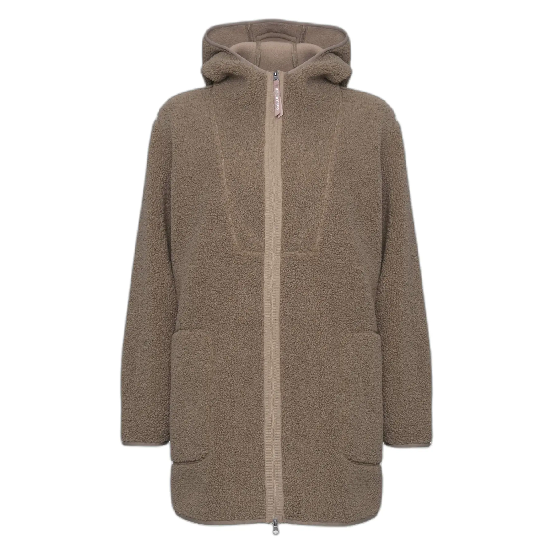 Pile con cappuccio da donna