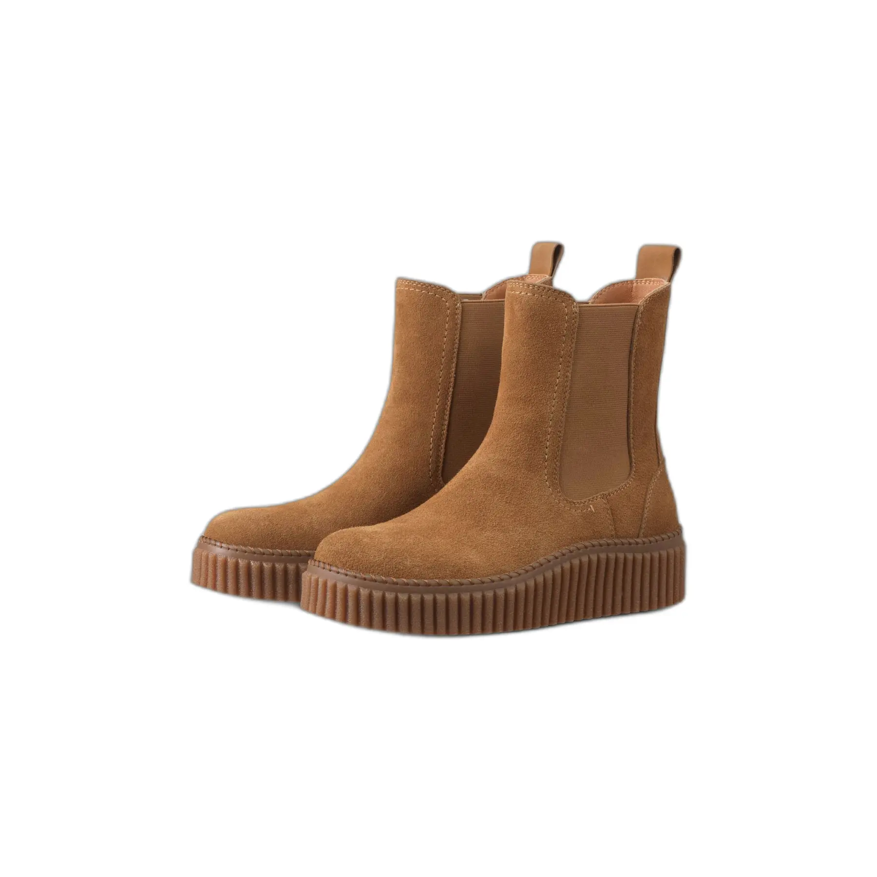 Ilse Jacobsen Hornbæk Women's Marron Leather Chelsea Boots For