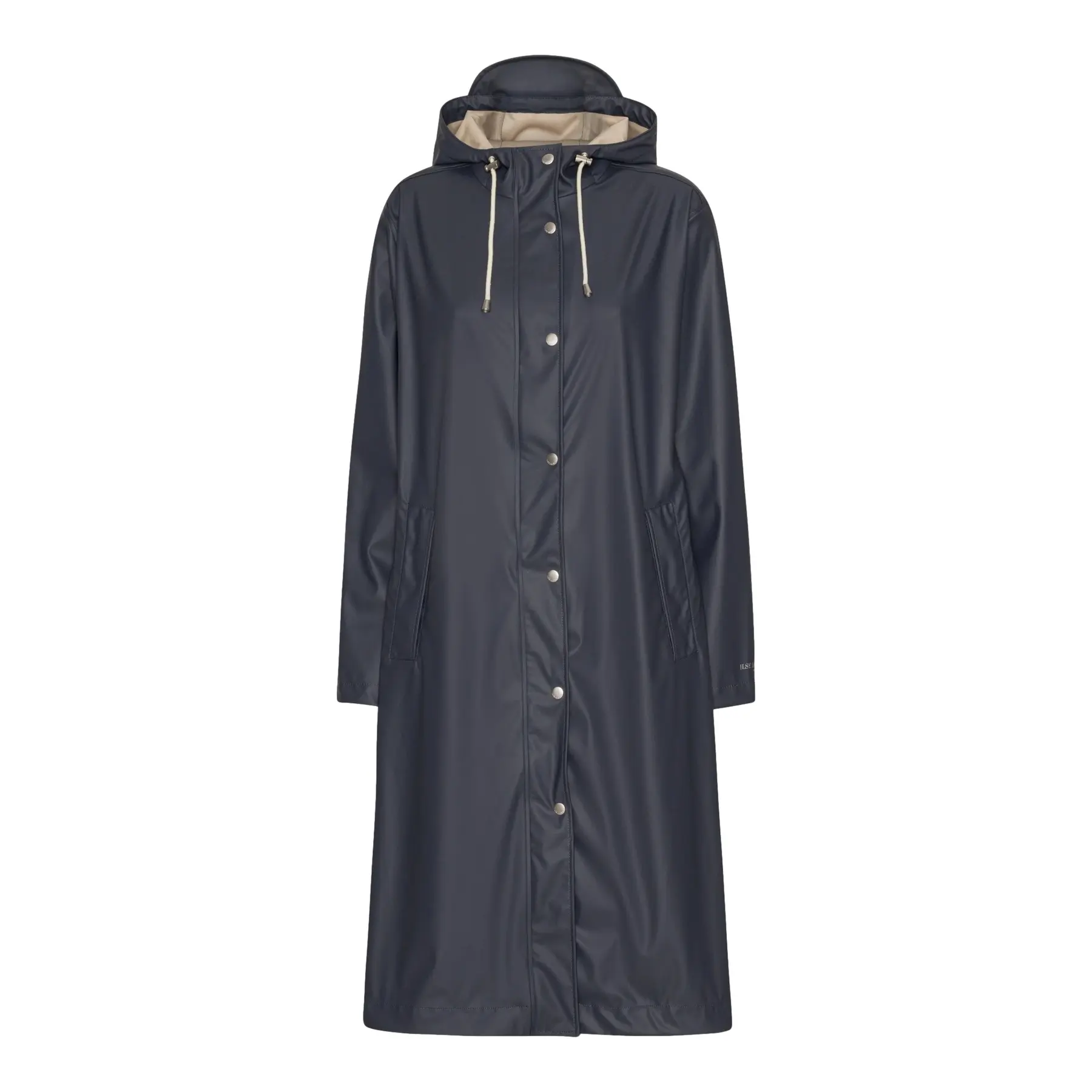 Giacca impermeabile silhouette essenziale donna
