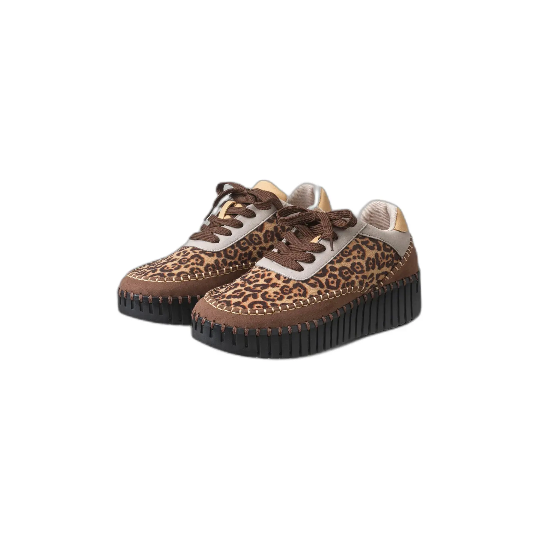 Damen Sneakers Ilse Jacobsen Hornbæk Tulip Mix Leo