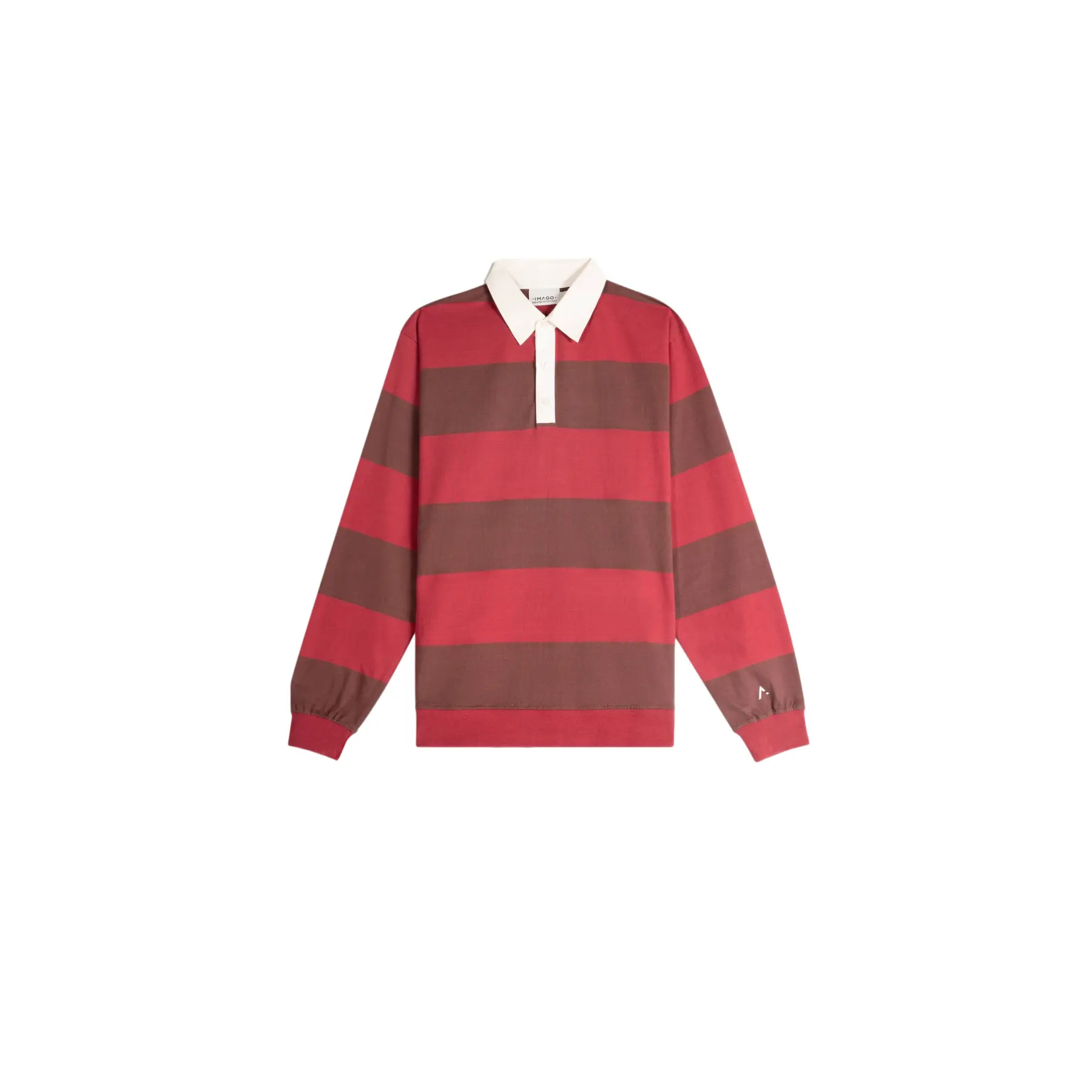 Langärmeliges Polo-Shirt Imago Stripes