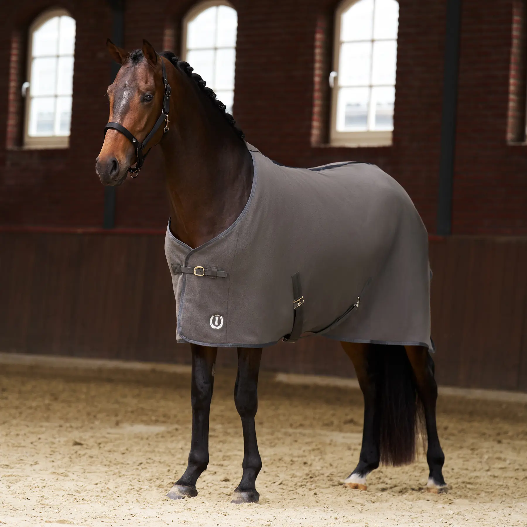 Imperial Riding Gris Fleecedecke Für Pferde Fundamental 220G