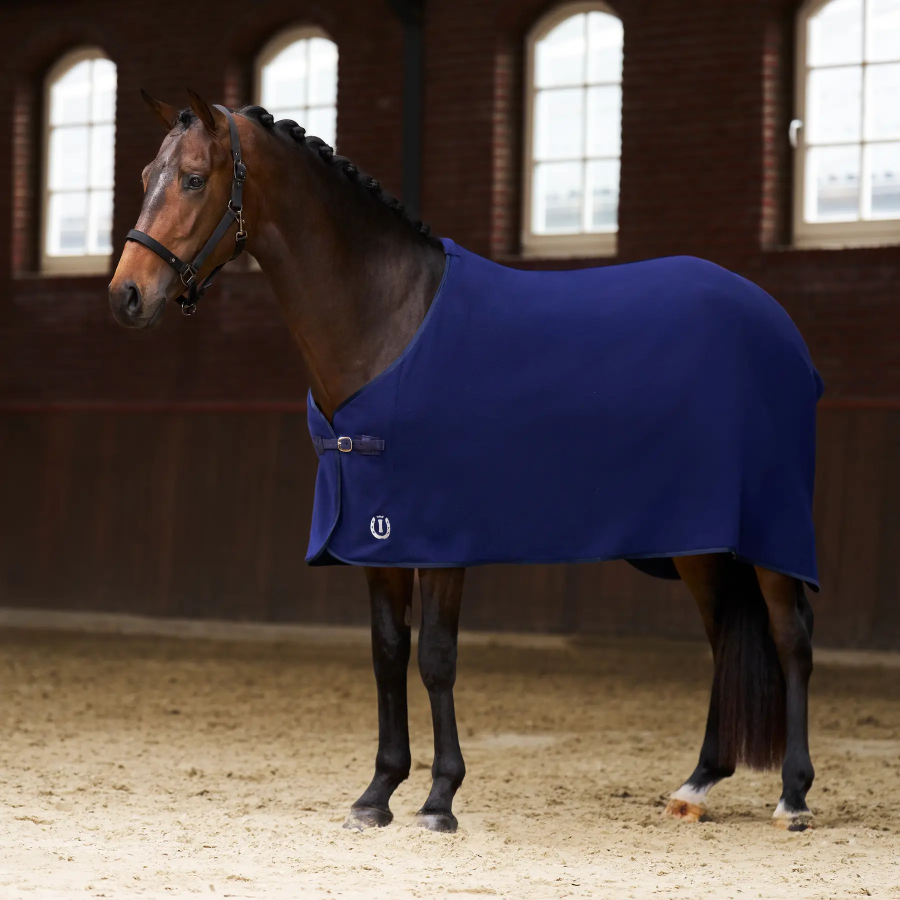 Imperial Riding Bleu Fleecedecke Für Pferde Fundamental Basic