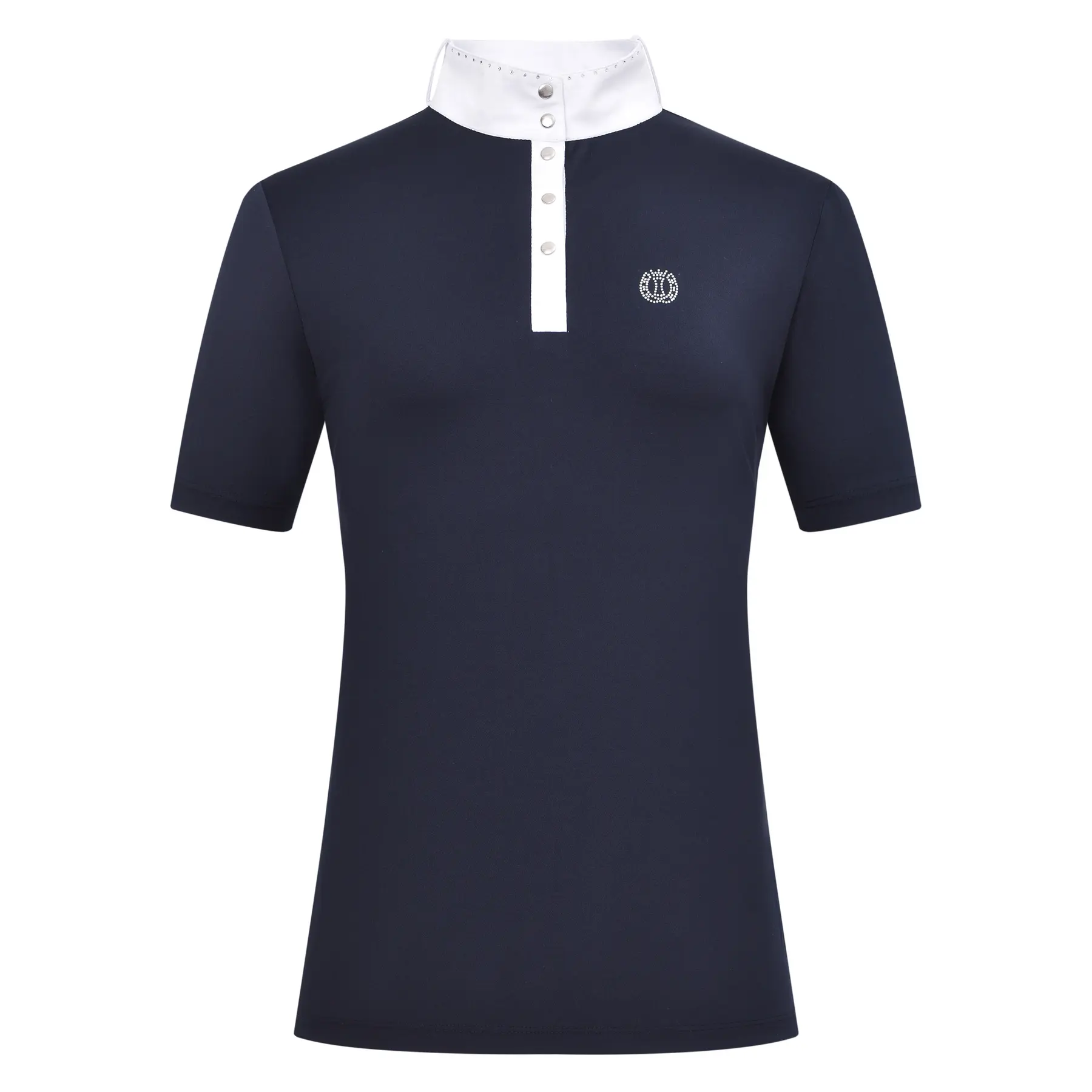 Imperial Riding - Competition Shirt IRHBasic Glam - Navy - Maat XL
