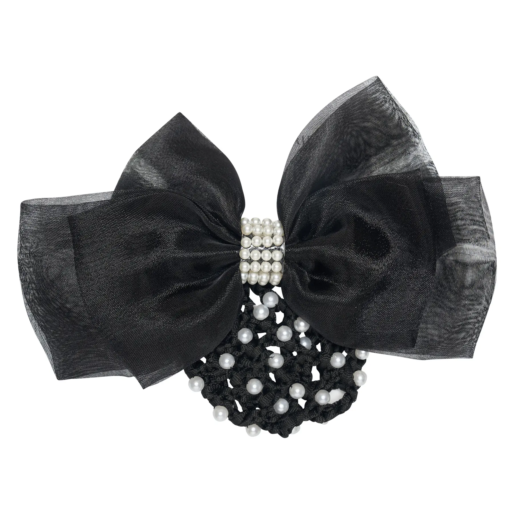 Hair Clip with Beaded Netting Imperial Riding