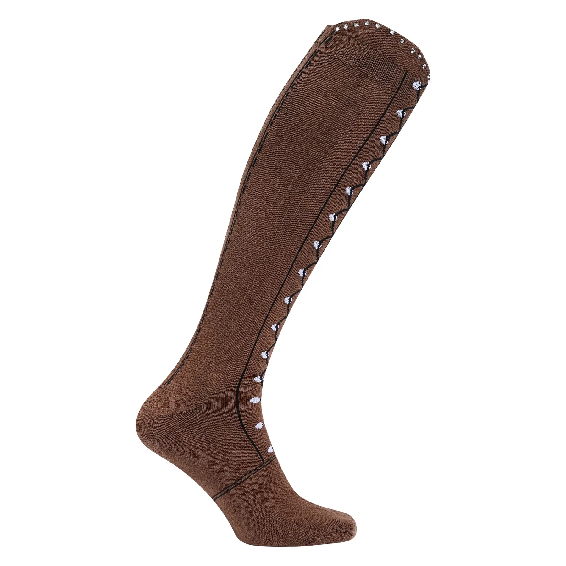 Imperial Riding - Sokken IRHOlania Dressage - Bruin - Maat 35-38