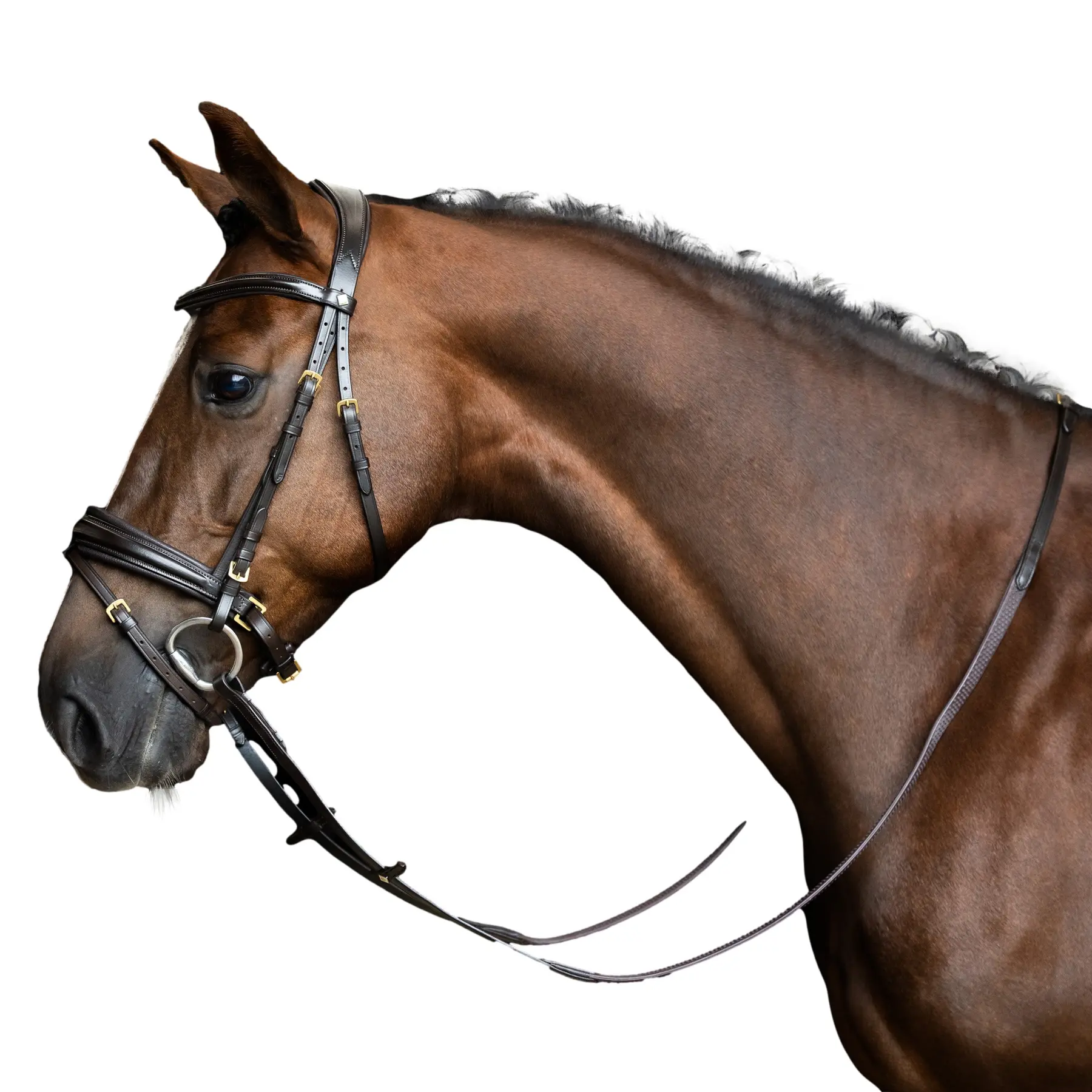 Rênes pour cheval en caoutchouc Imperial Riding