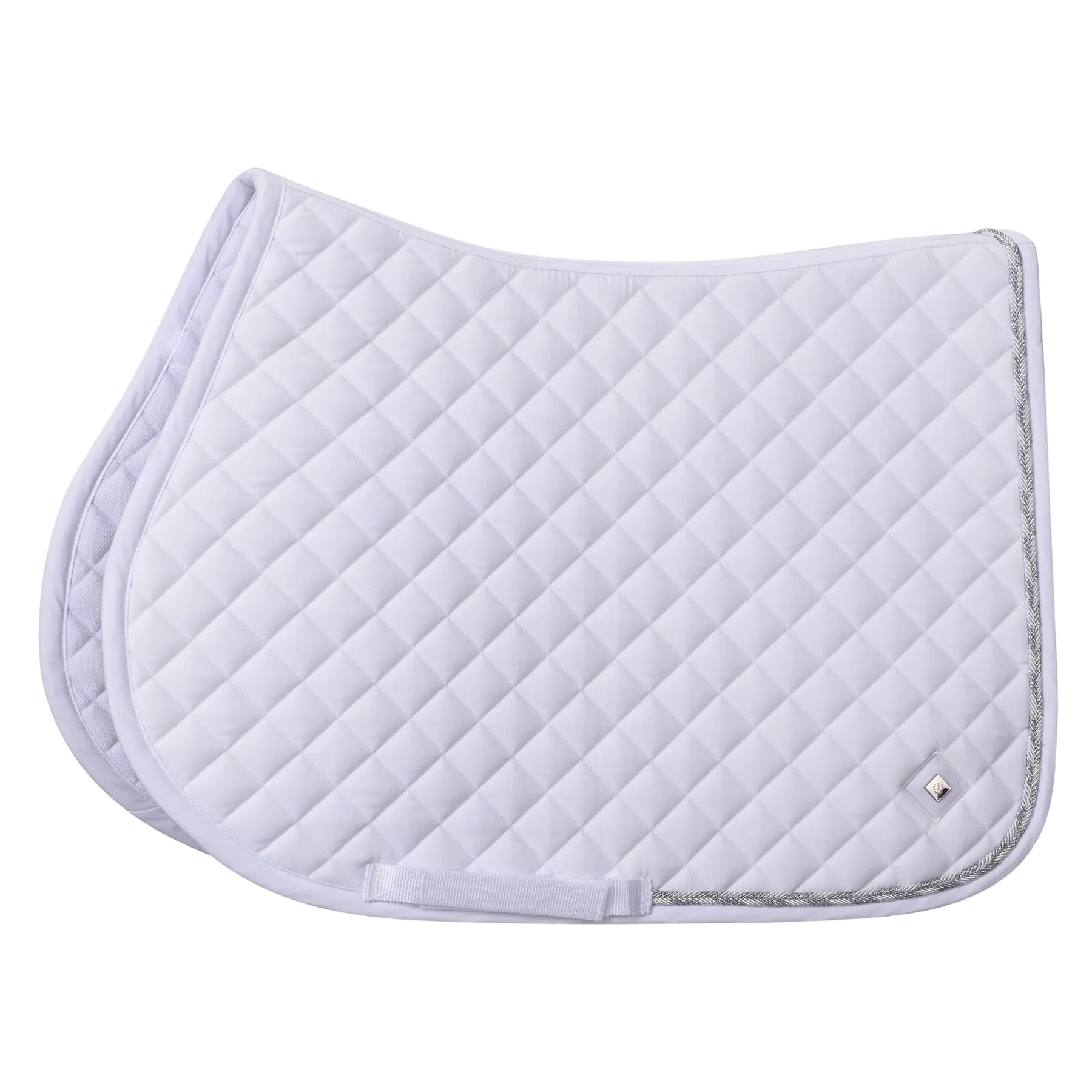 Imperial Riding Blanc Cotton Dressage Saddle Pad For Horse Basic Gp