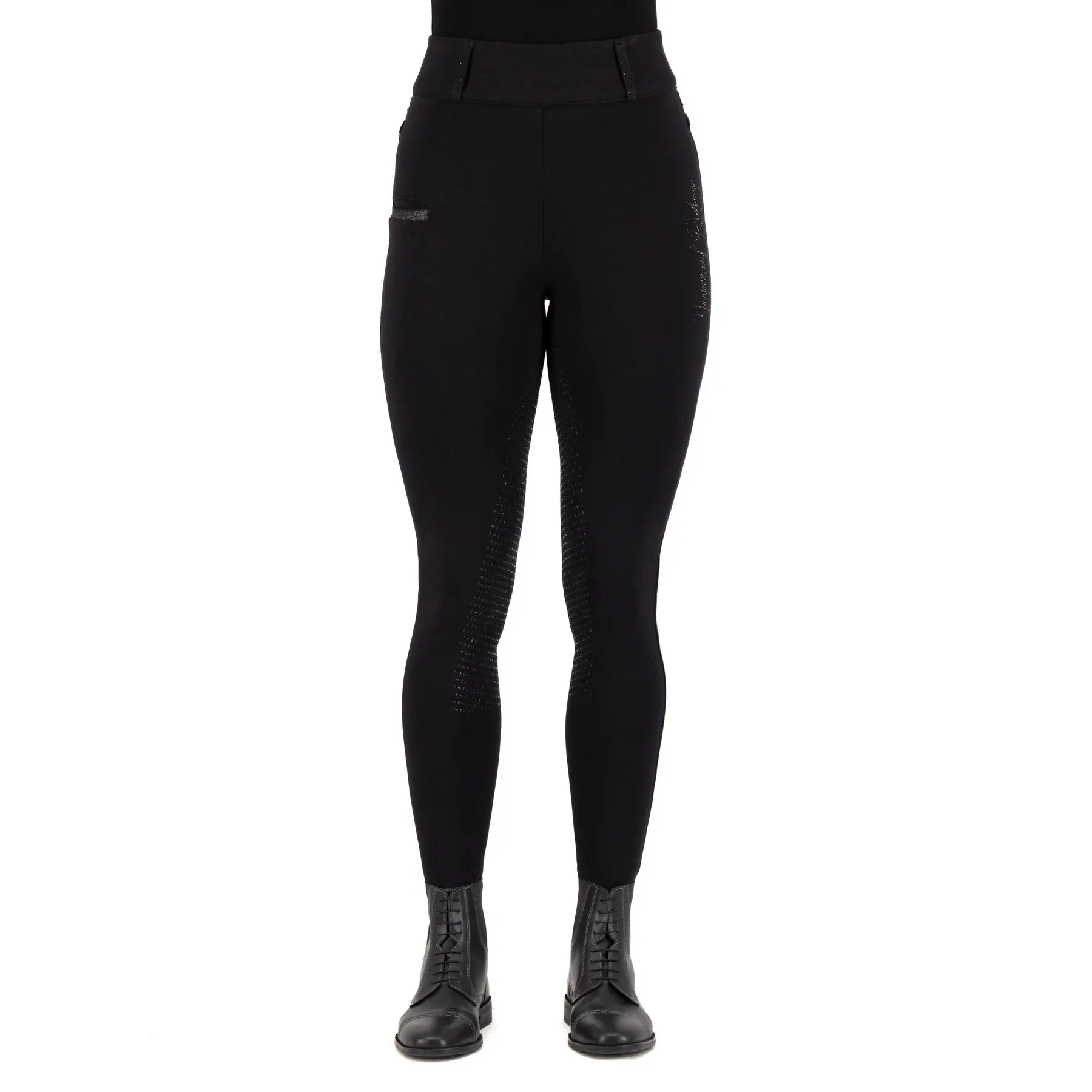 Leggings da equitazione full grip da donna Imperial Riding Comfi Sparks Winter