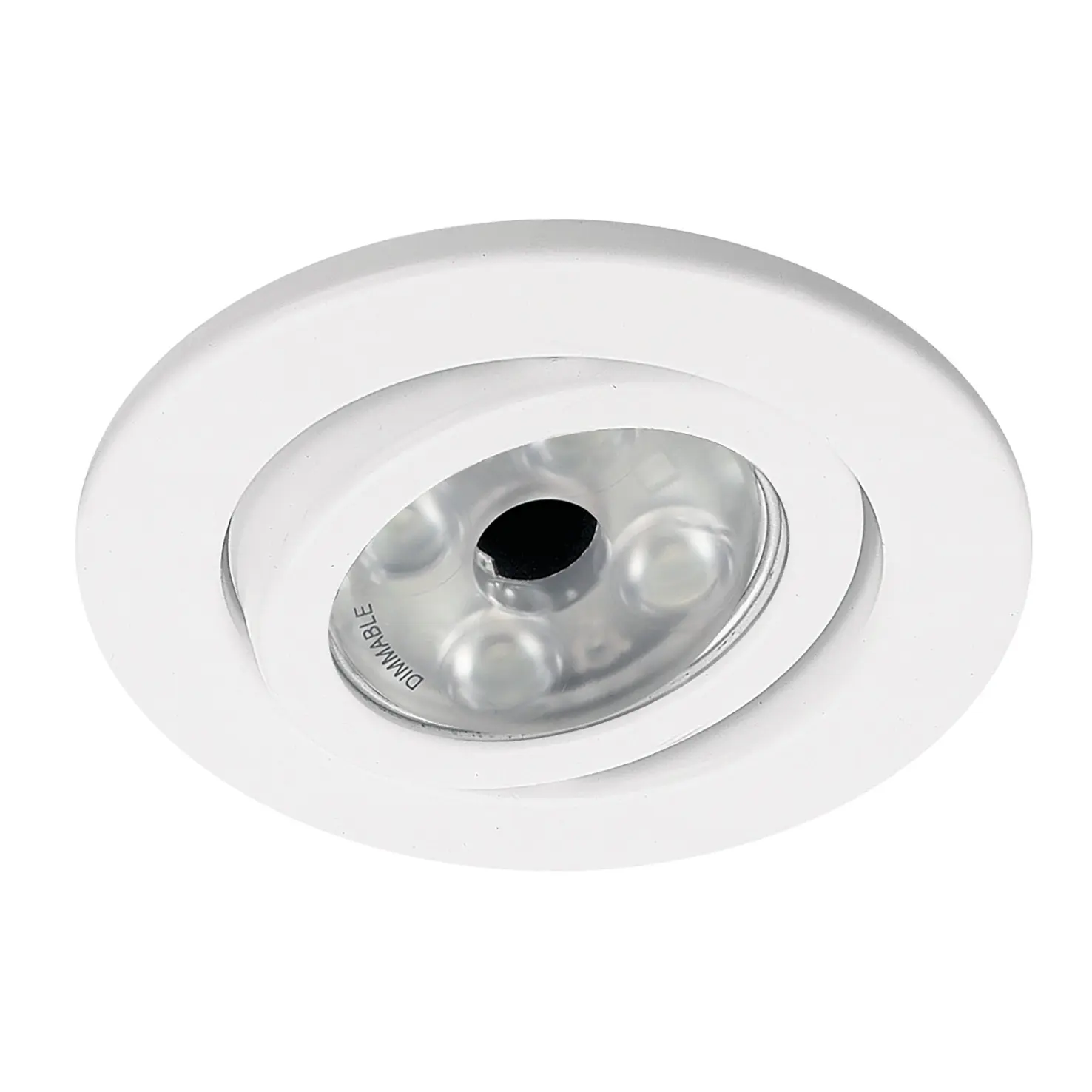 Plafonnier encastré Indeluz lighting Kos Adjustable Round GU10