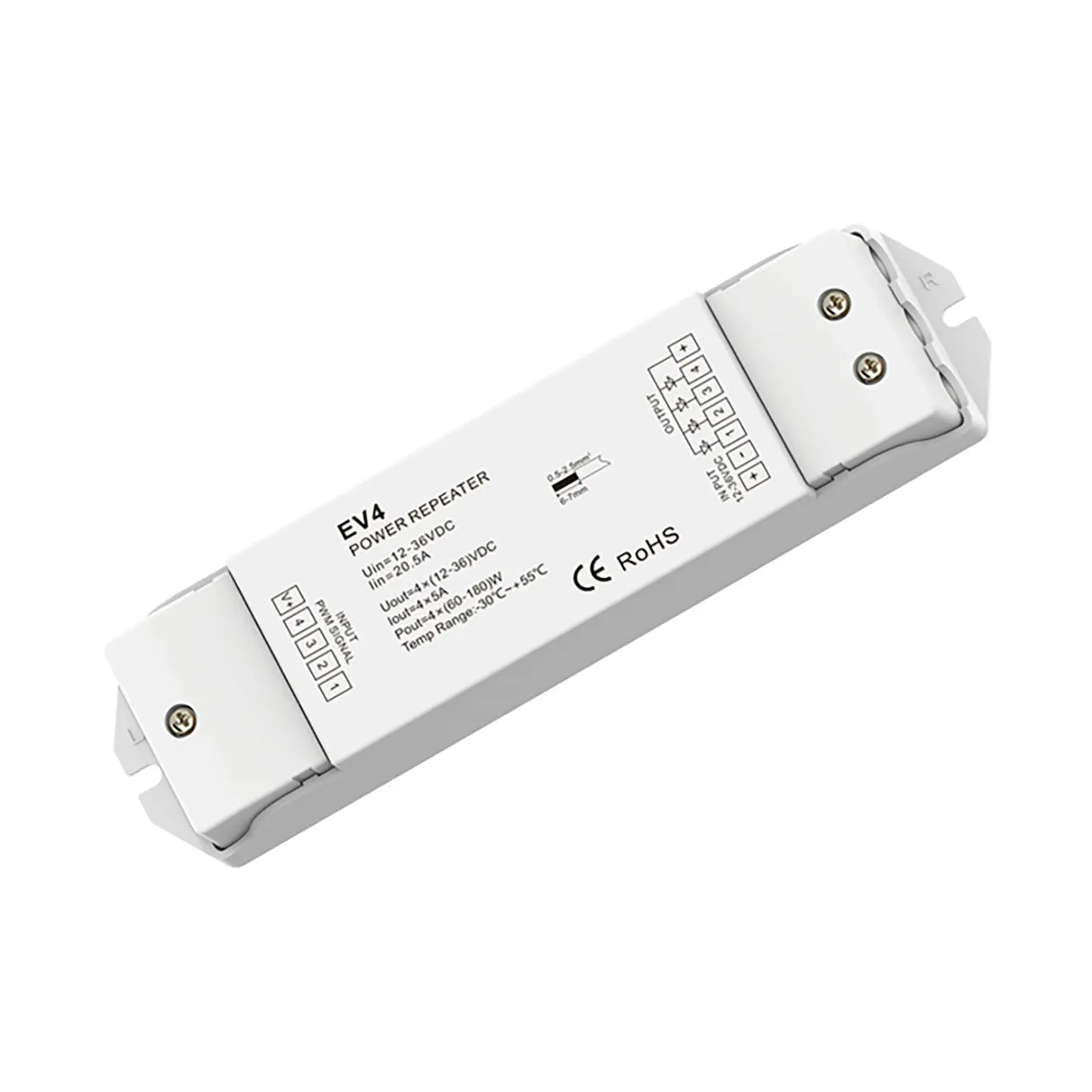 Tonverstärker Indeluz lighting Skoll 4 Canal