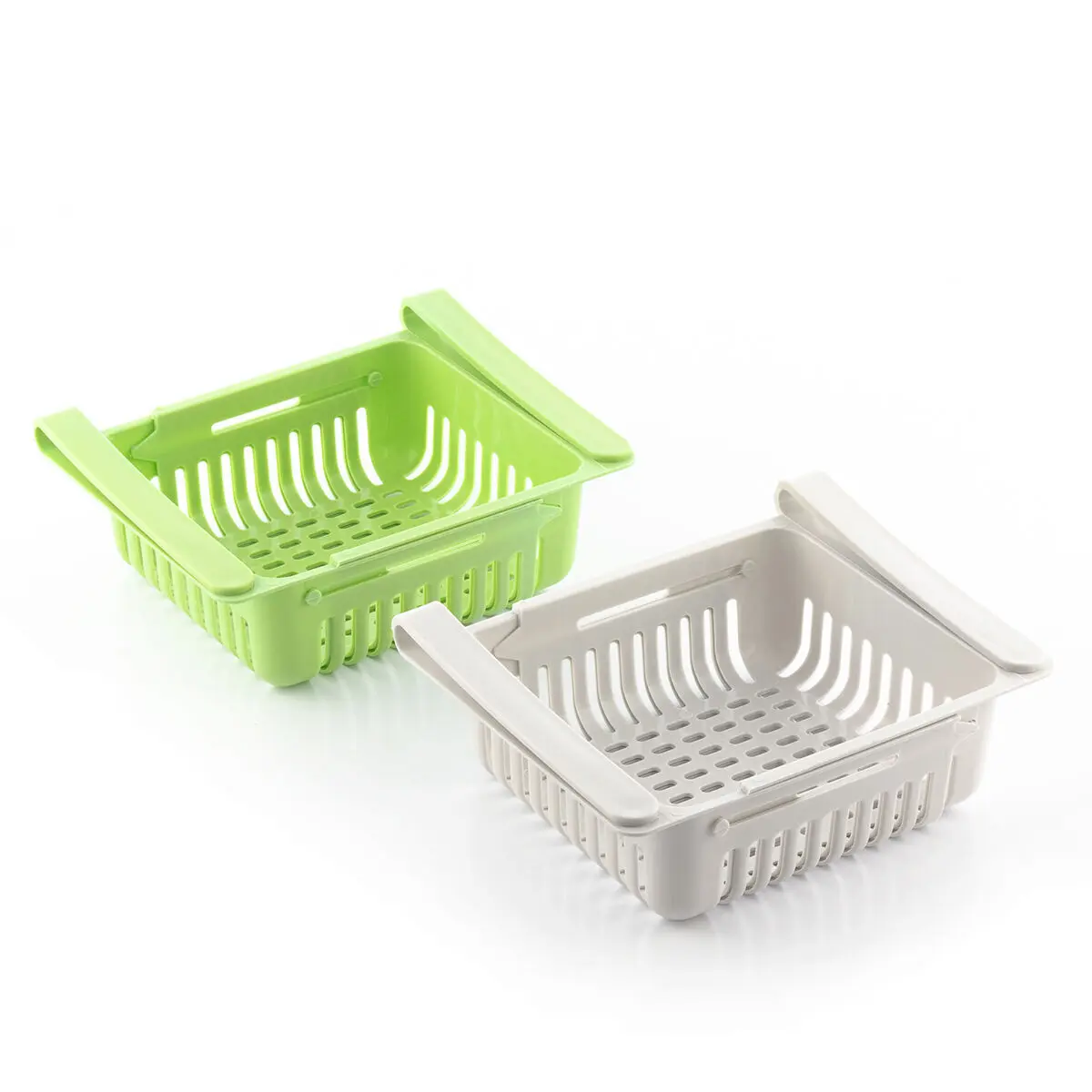 Rangement réglable pour réfrigérateur InnovaGoods Friwer (x2) Rangement réglable pour réfrigérateur InnovaGoods Friwer (x2)