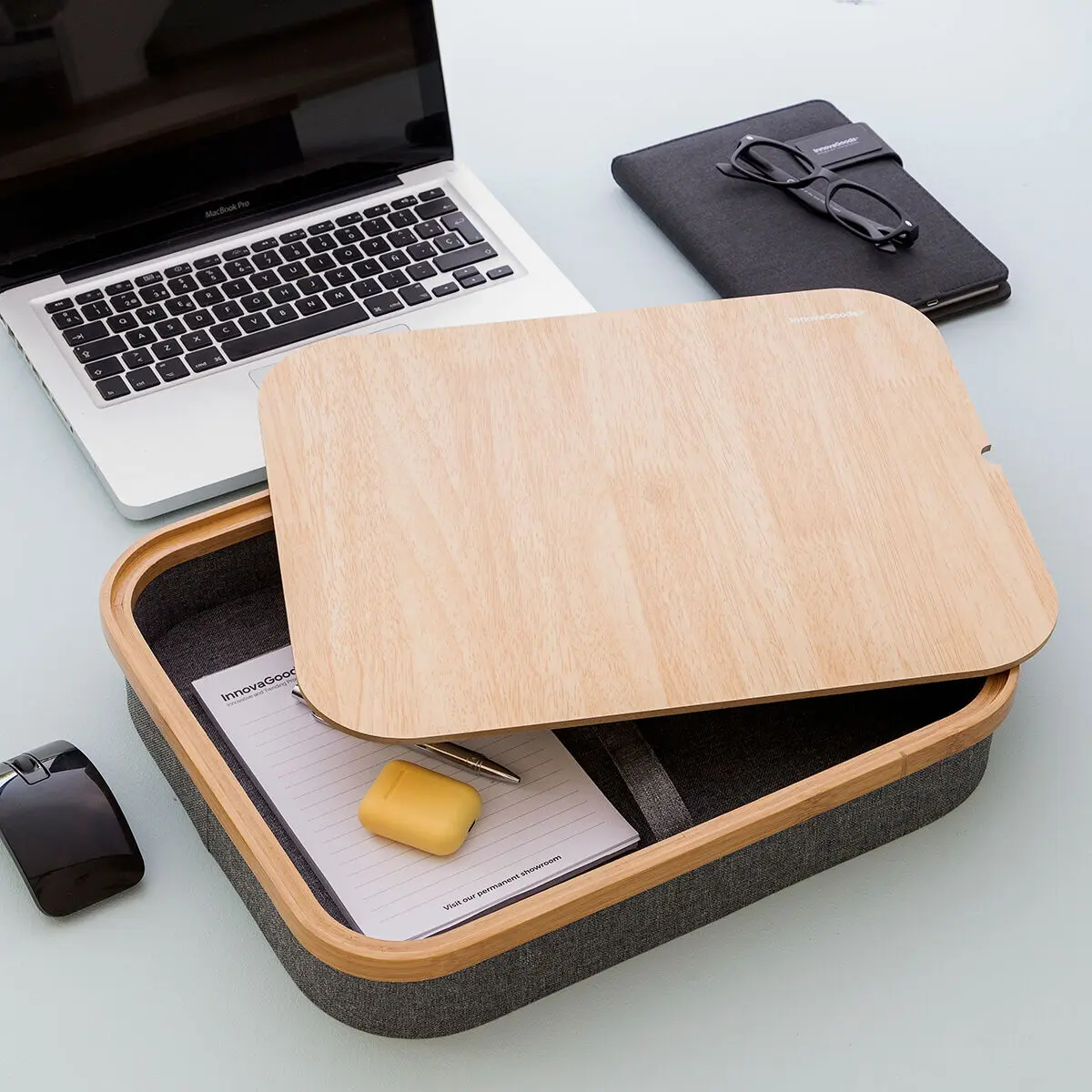 Bureau portatif avec plateau InnovaGoods Larage Bureau portatif avec plateau InnovaGoods Larage