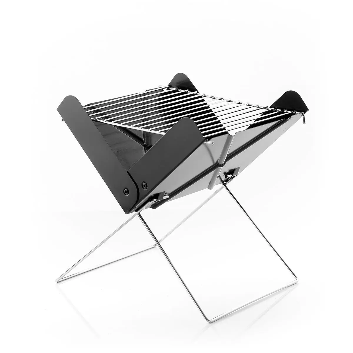 Mini barbecue pliable portable pour charbon InnovaGoods Foldecue