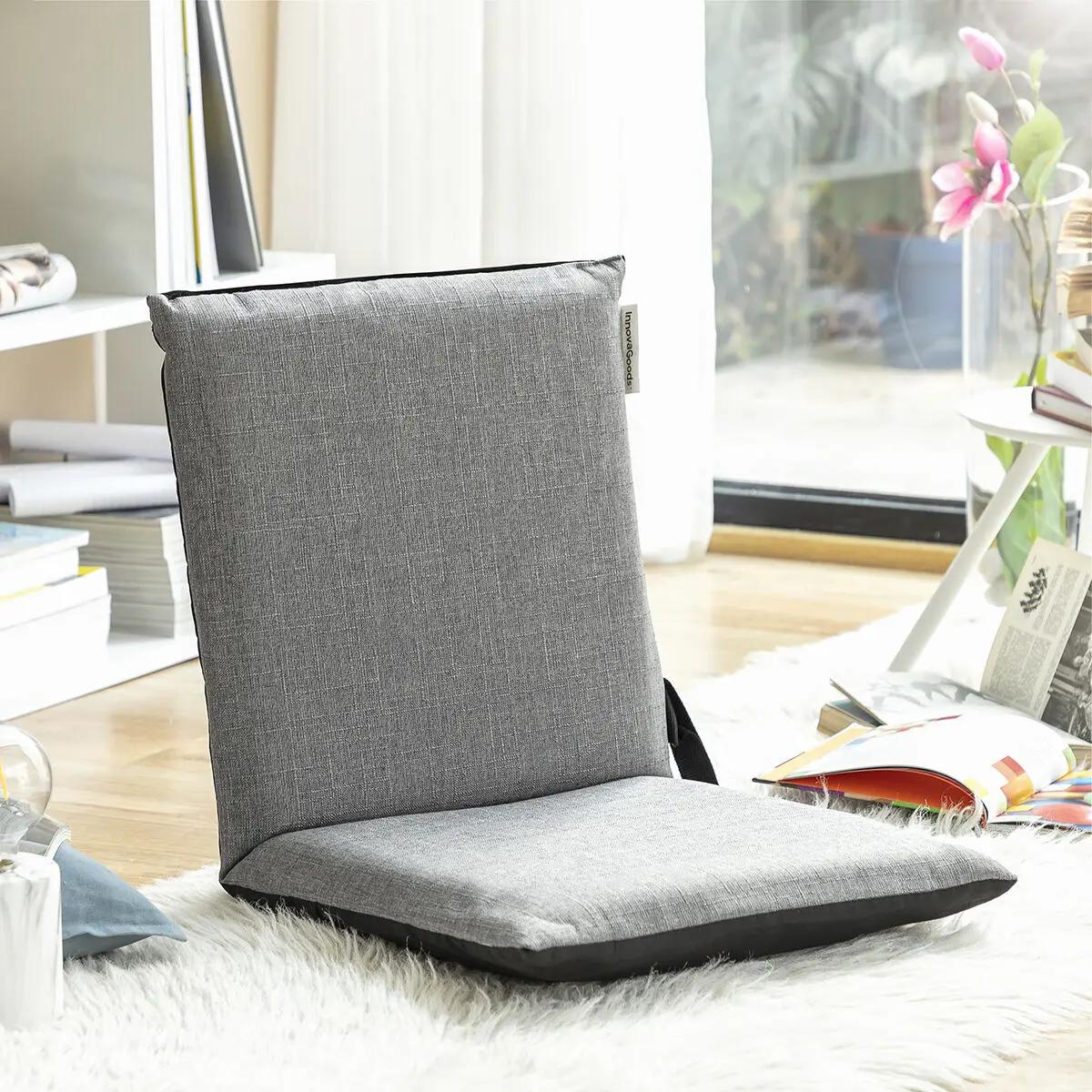 Chaise de sol inclinable InnovaGoods Sitinel Chaise de sol inclinable InnovaGoods Sitinel