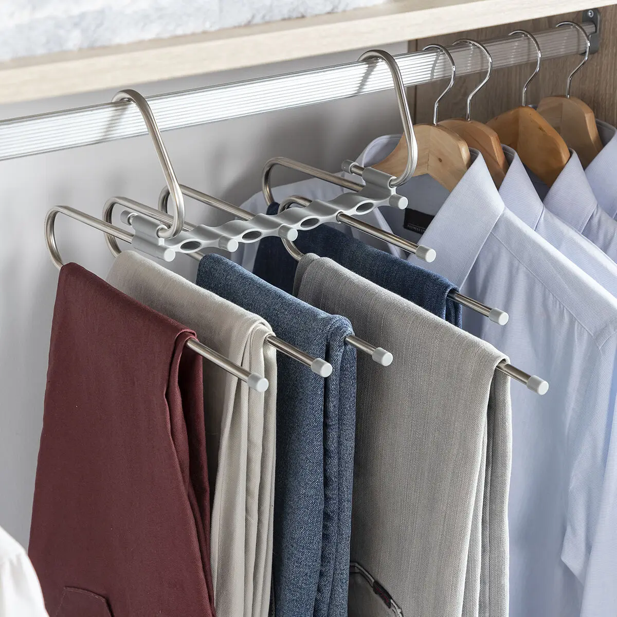 Cintre multiple pour pantalon 5 en 1 InnovaGoods Havser